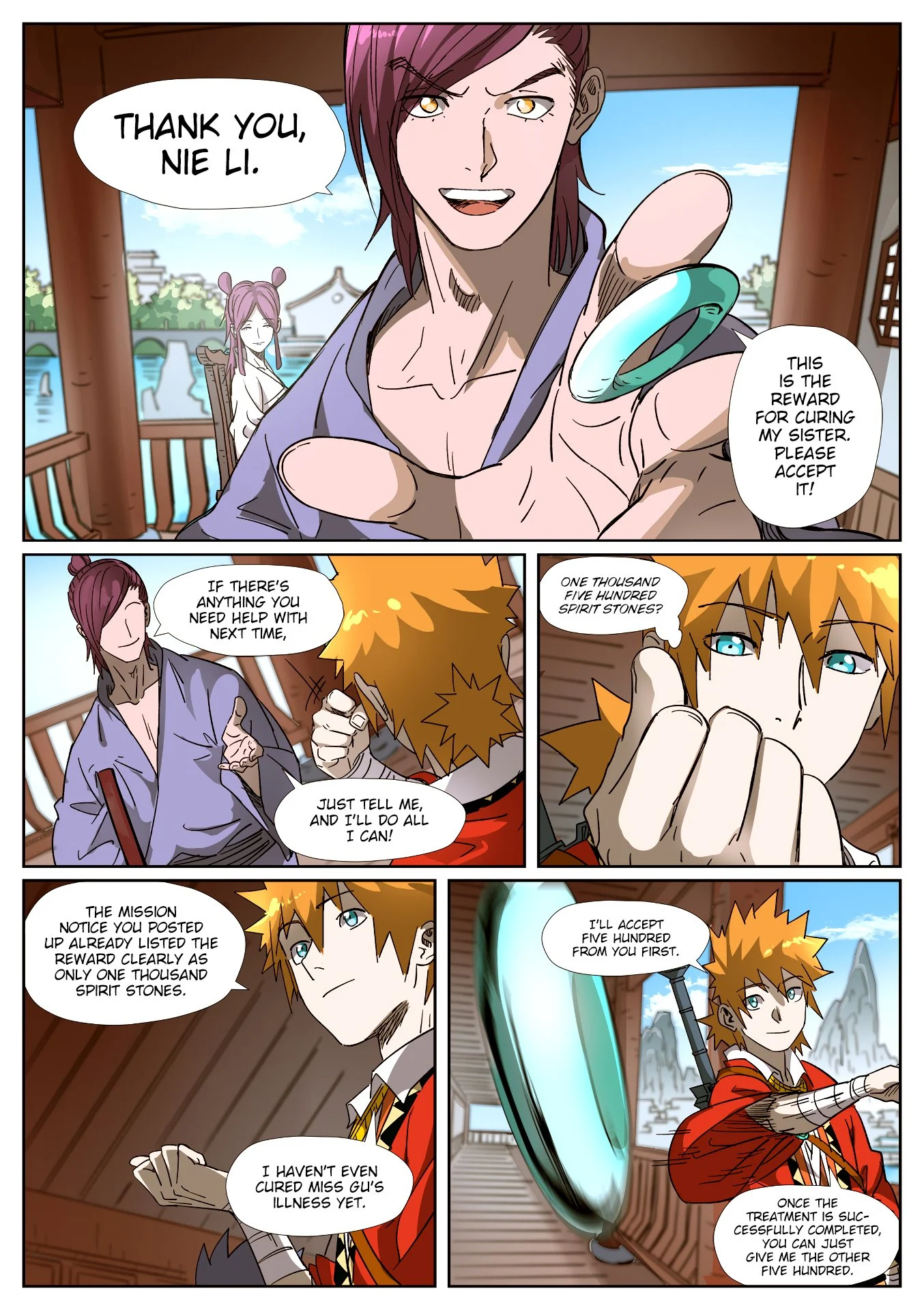Read Tales of Demons and Gods EN Manga Online