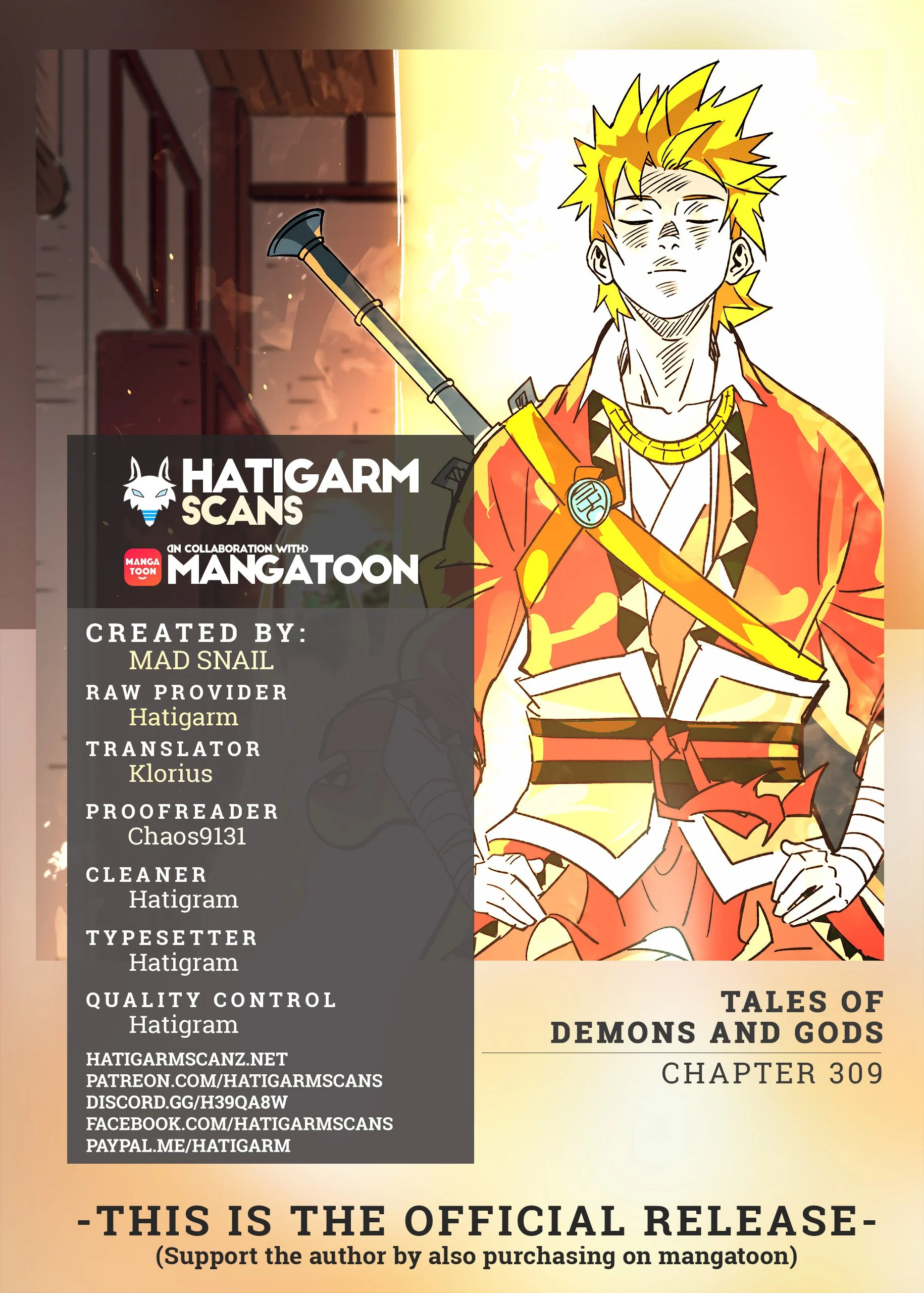 Read Tales of Demons and Gods EN Manga Online