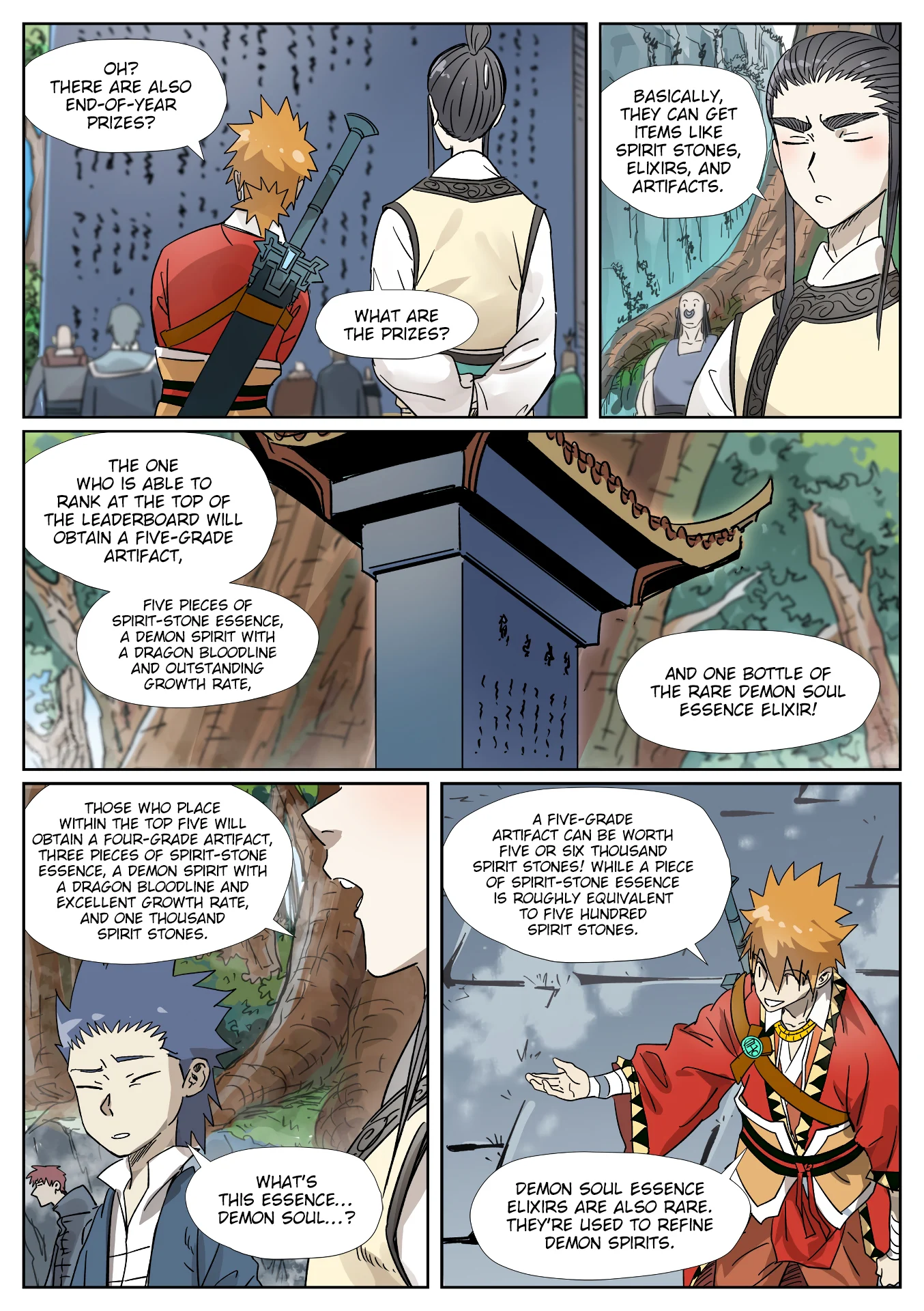 Read Tales of Demons and Gods EN Manga Online