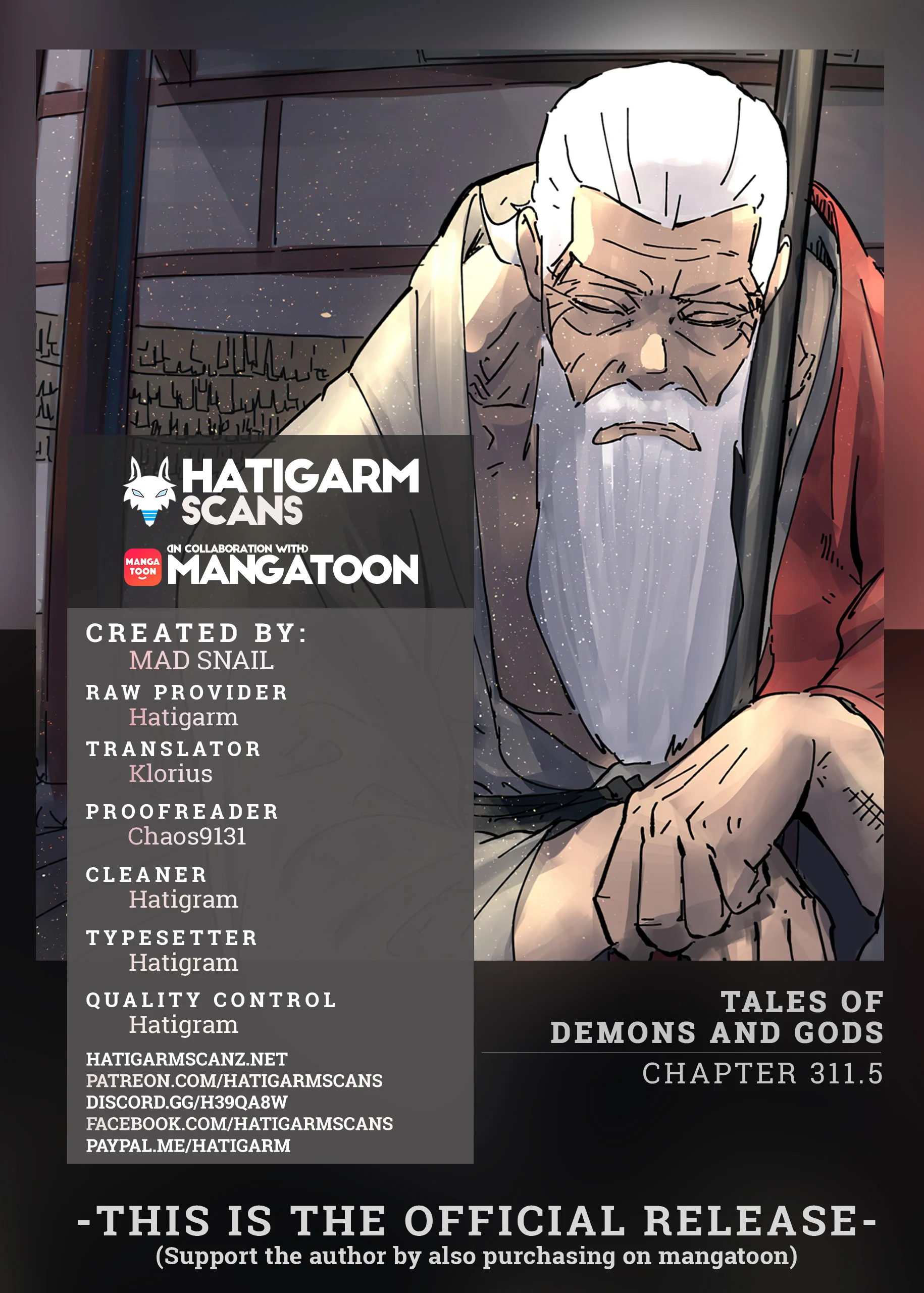 Read Tales of Demons and Gods EN Manga Online