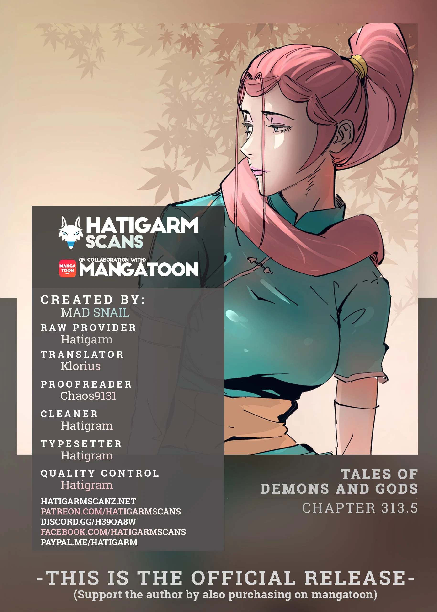 Read Tales of Demons and Gods EN Manga Online