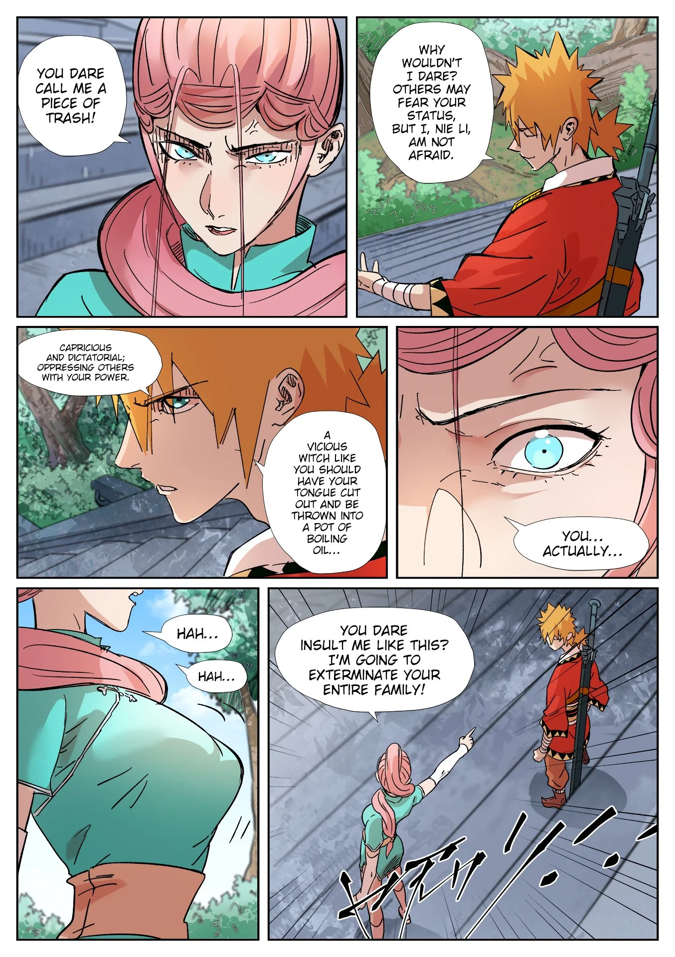 Read Tales of Demons and Gods EN Manga Online