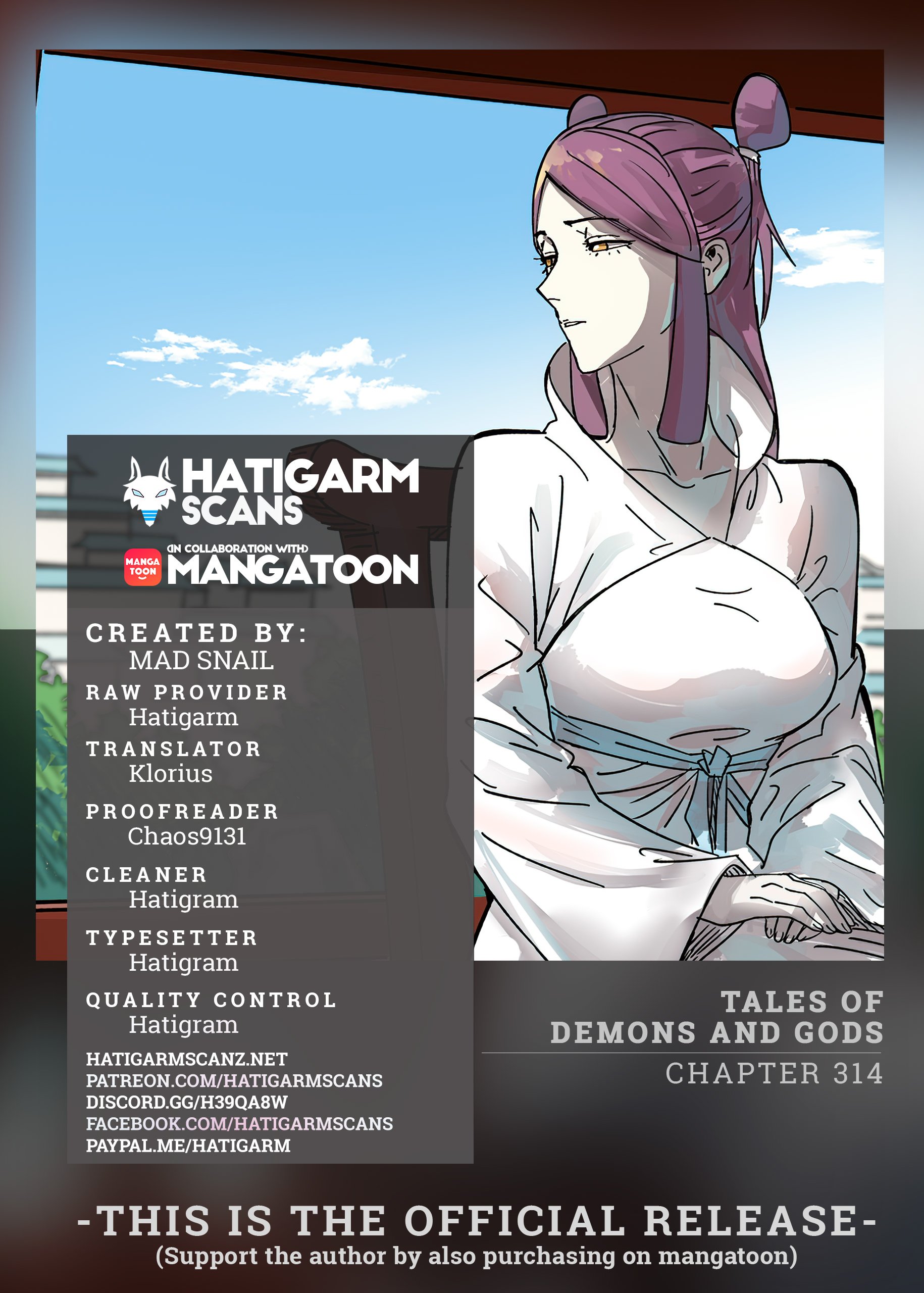 Read Tales of Demons and Gods EN Manga Online