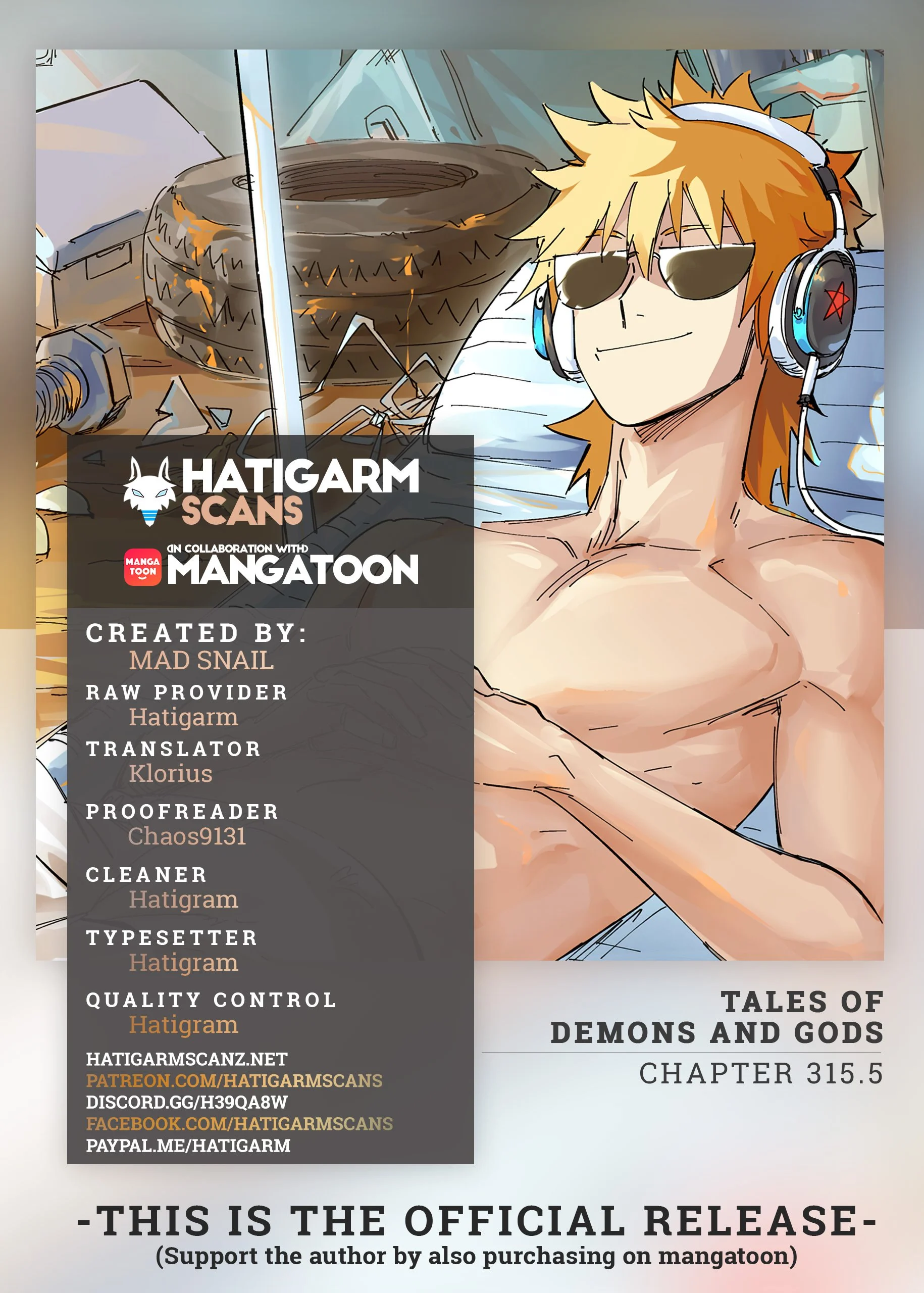 Read Tales of Demons and Gods EN Manga Online