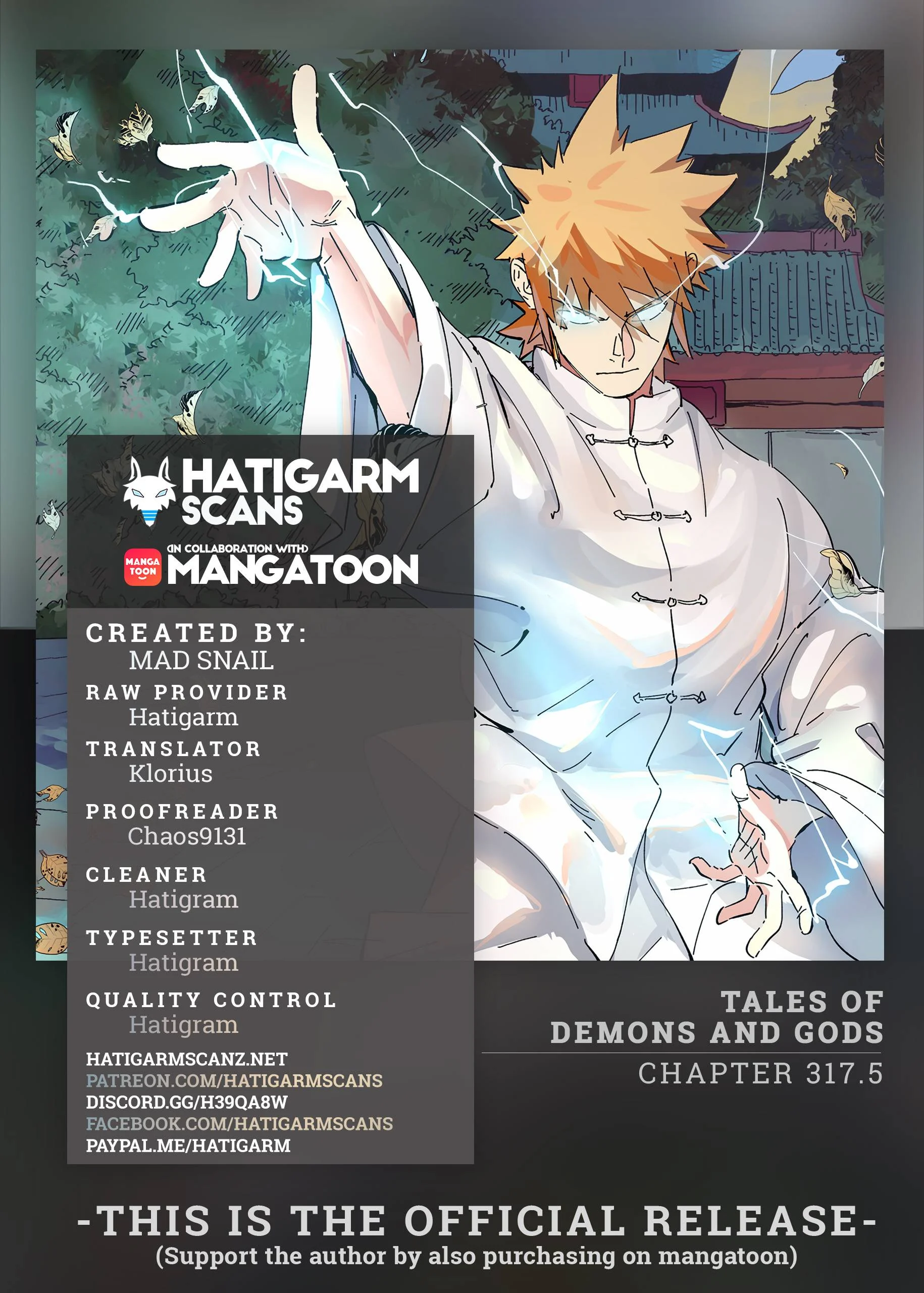Read Tales of Demons and Gods EN Manga Online