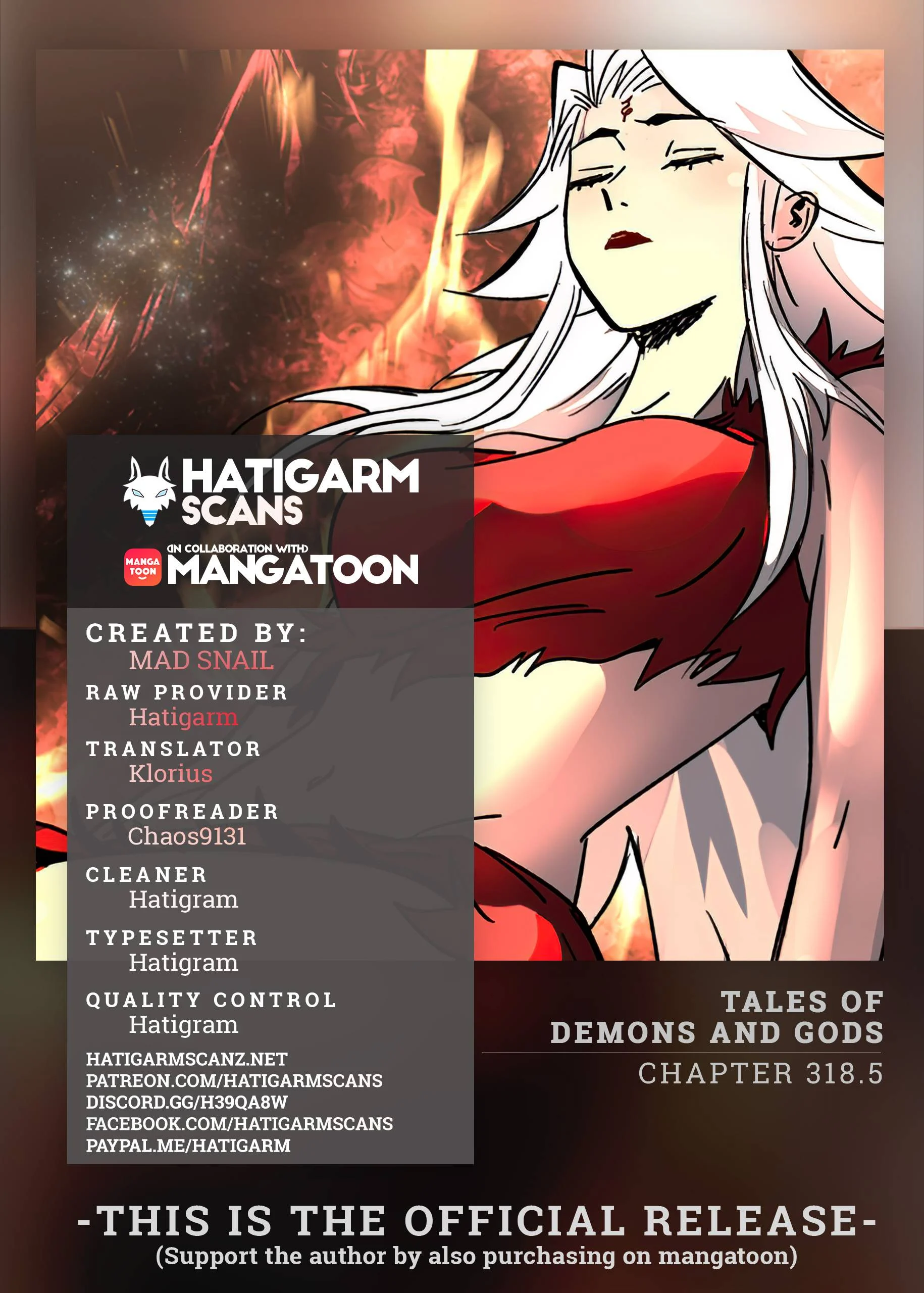 Read Tales of Demons and Gods EN Manga Online