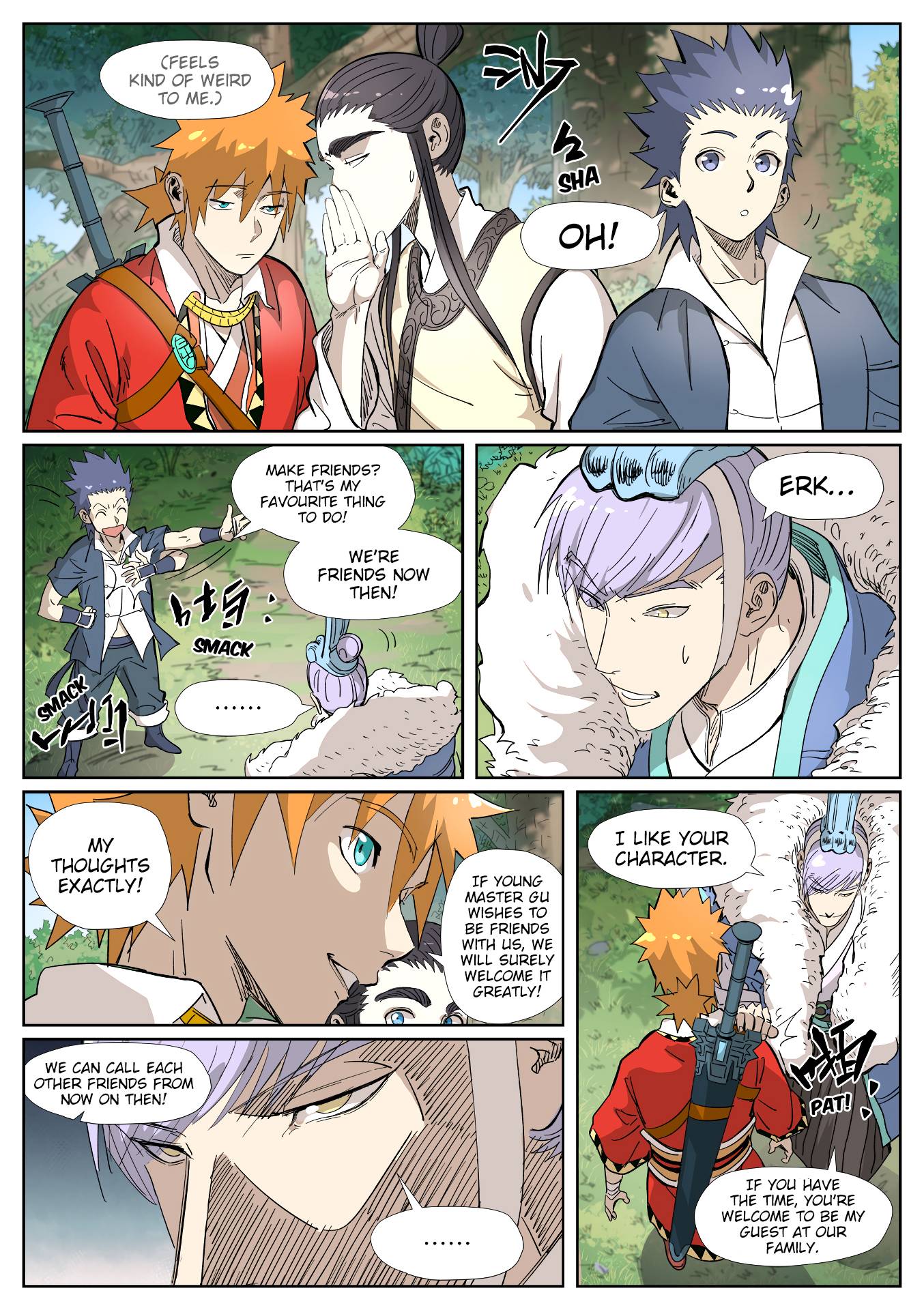 Read Tales of Demons and Gods EN Manga Online