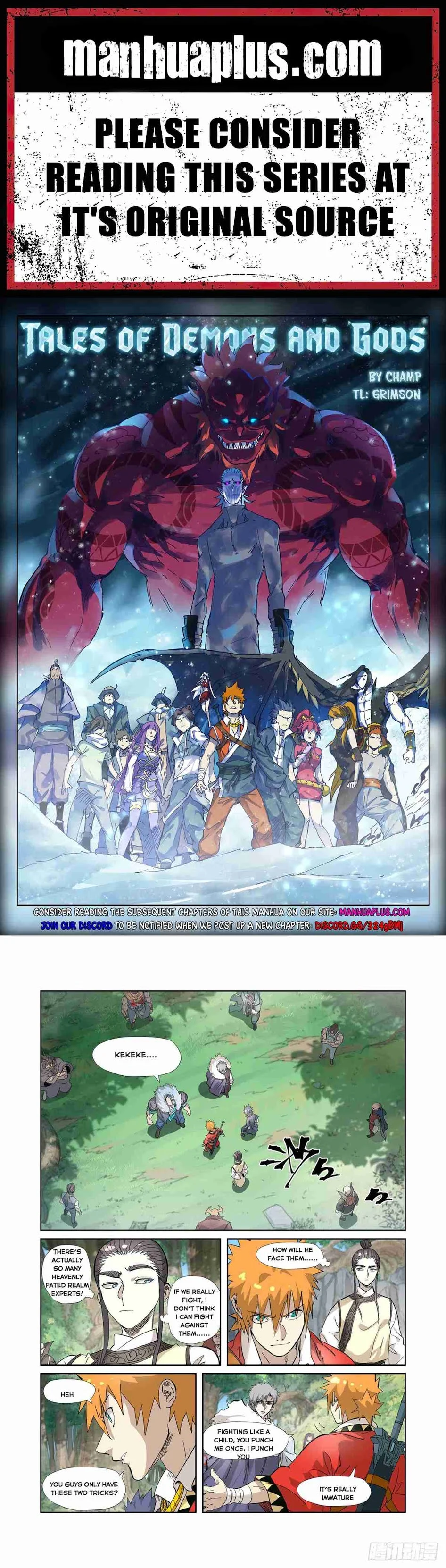 Read Tales of Demons and Gods EN Manga Online