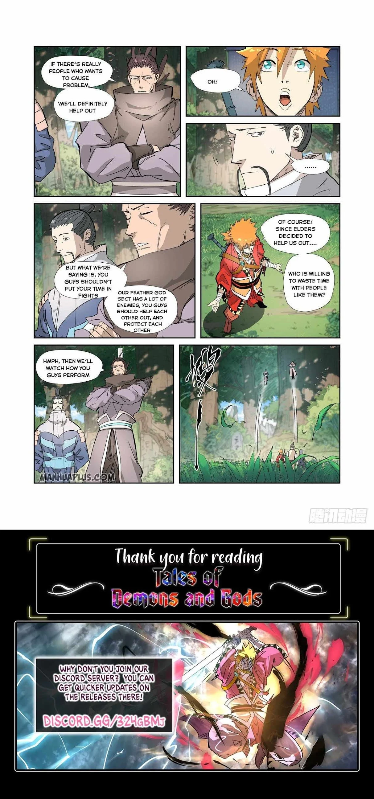 Read Tales of Demons and Gods EN Manga Online