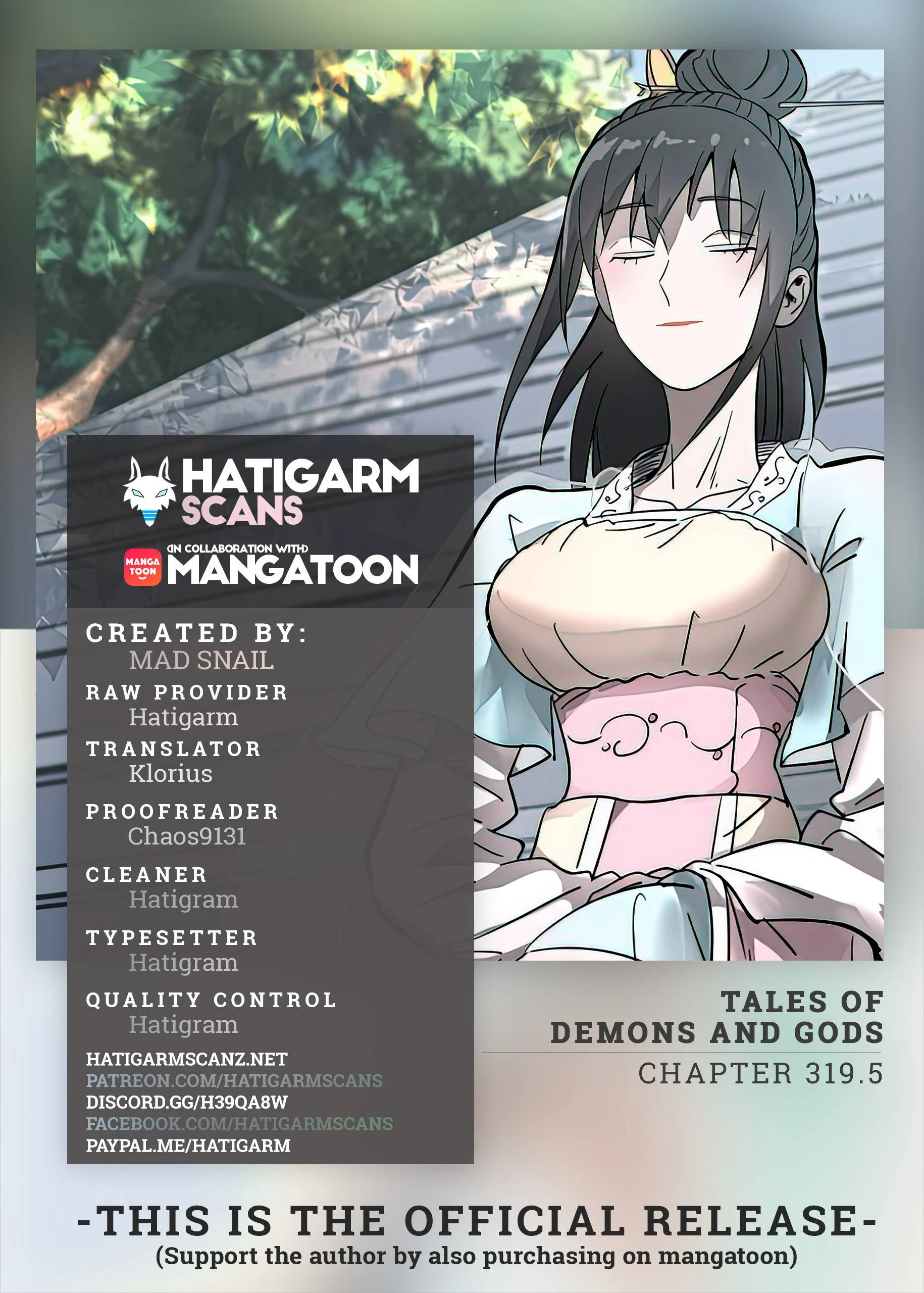 Read Tales of Demons and Gods EN Manga Online