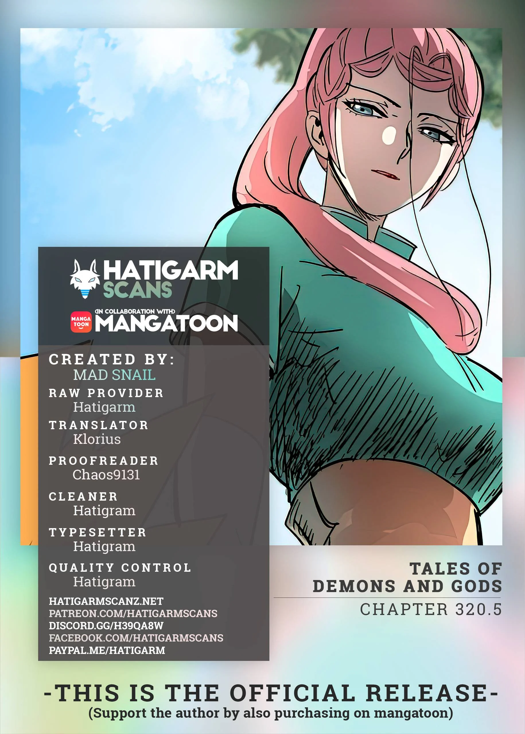 Read Tales of Demons and Gods EN Manga Online
