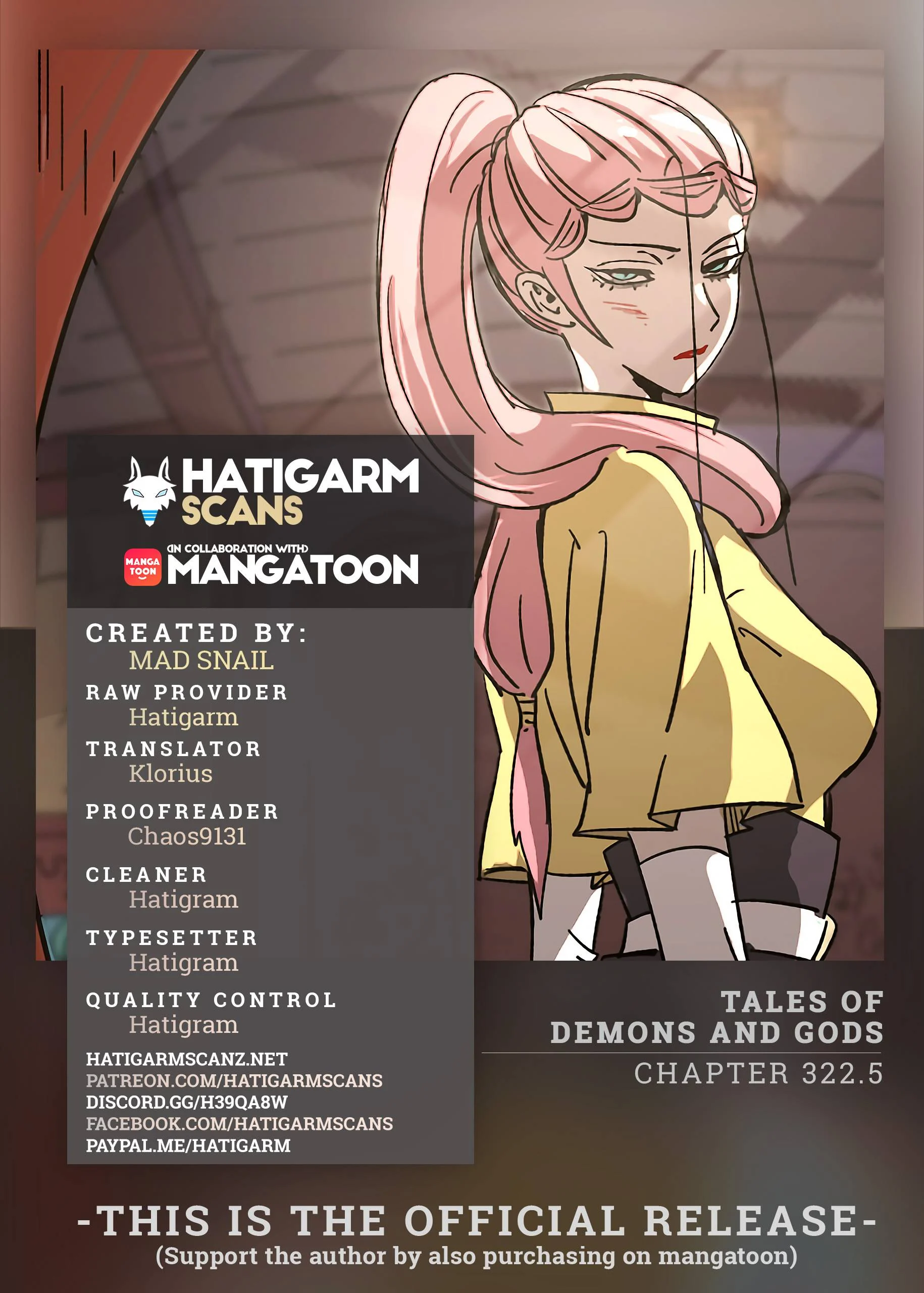 Read Tales of Demons and Gods EN Manga Online
