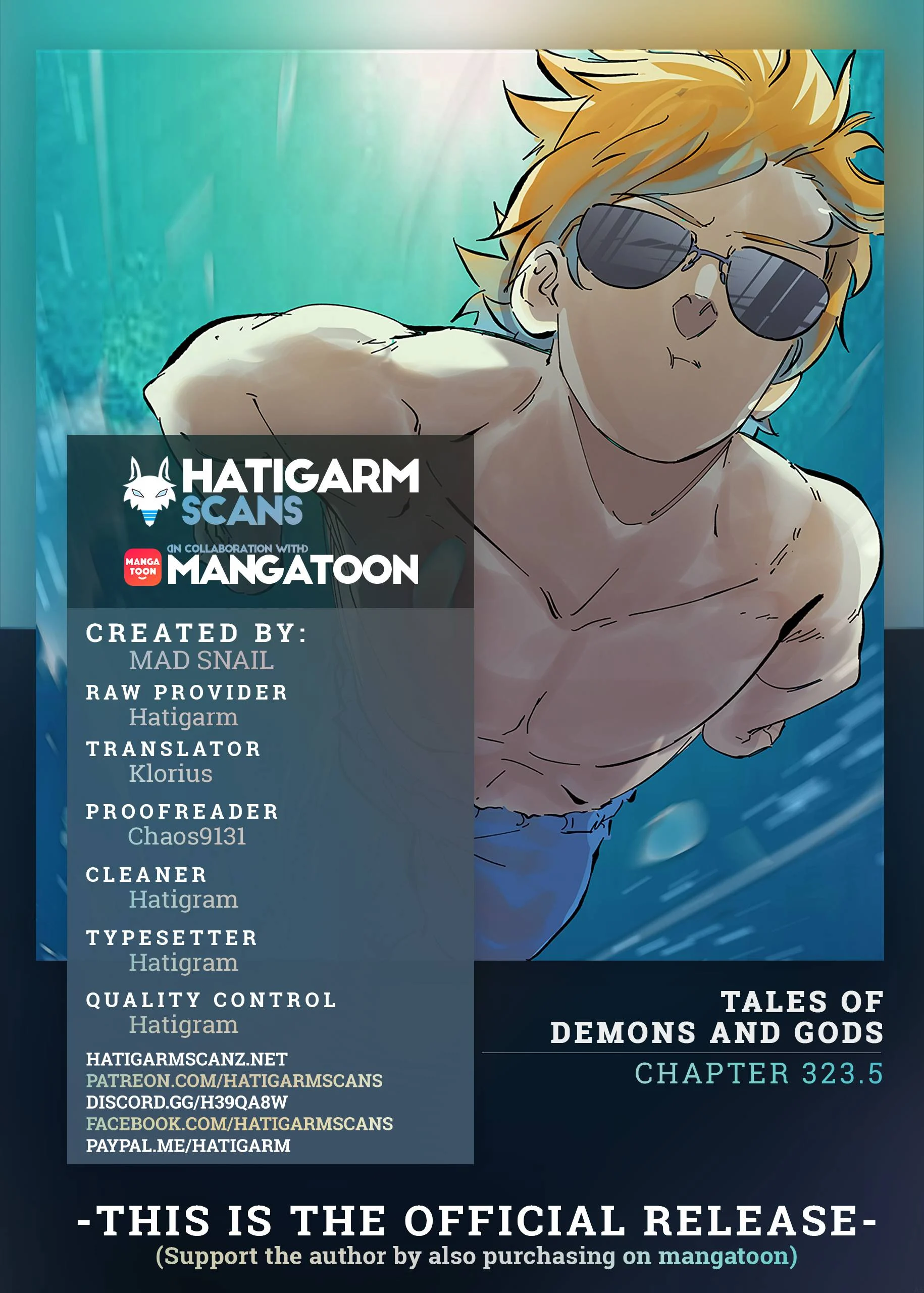 Read Tales of Demons and Gods EN Manga Online