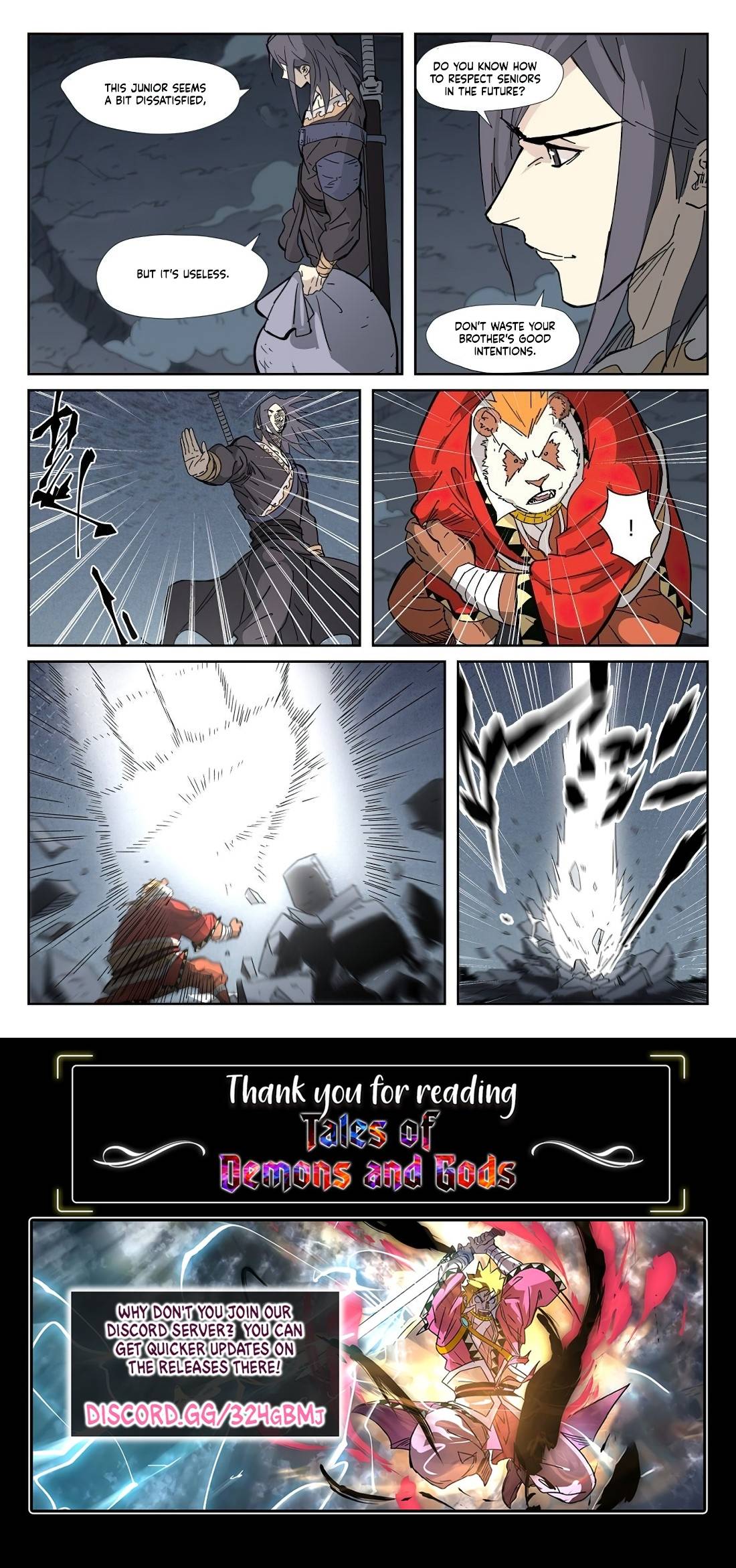 Read Tales of Demons and Gods EN Manga Online