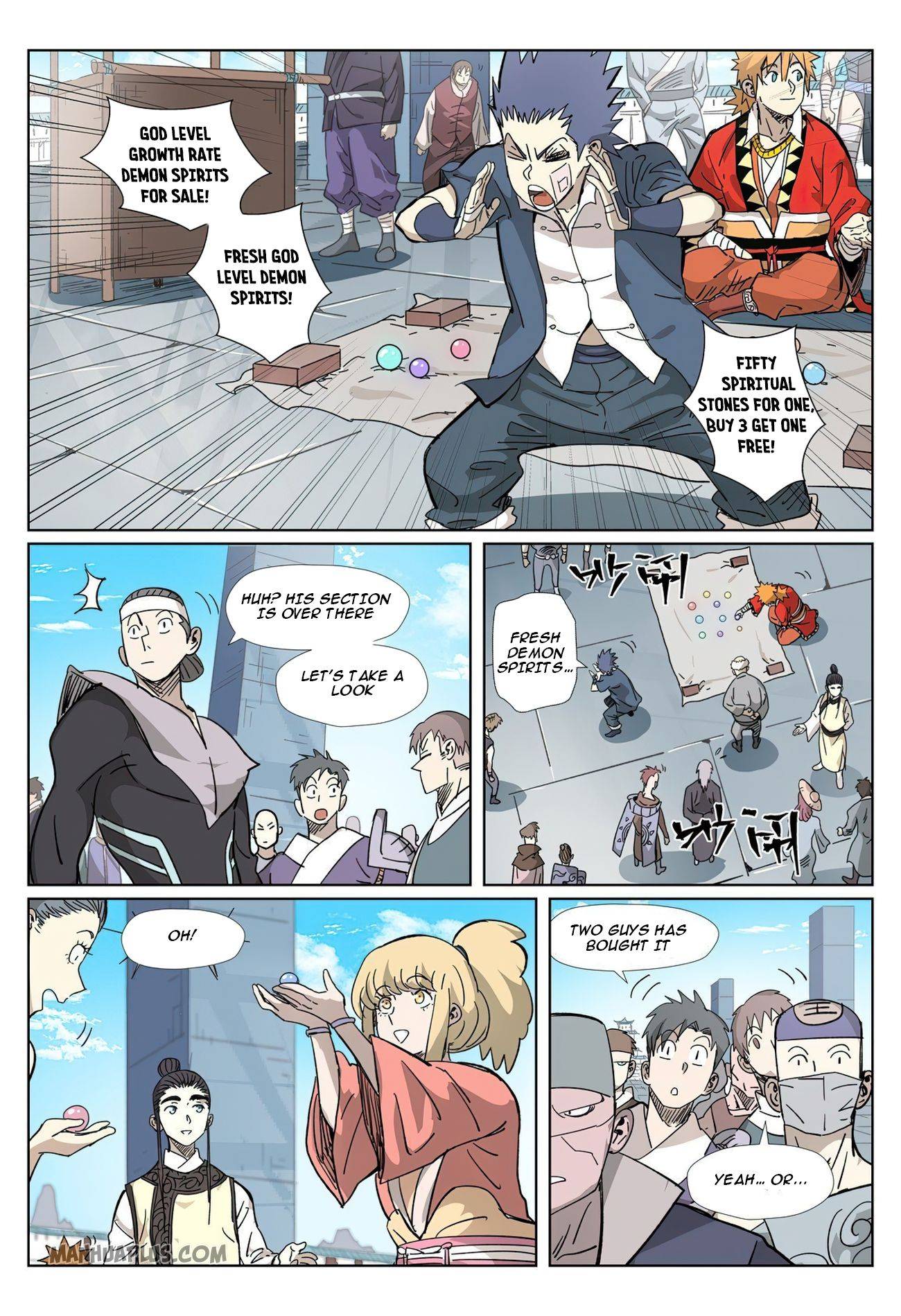 Read Tales of Demons and Gods EN Manga Online