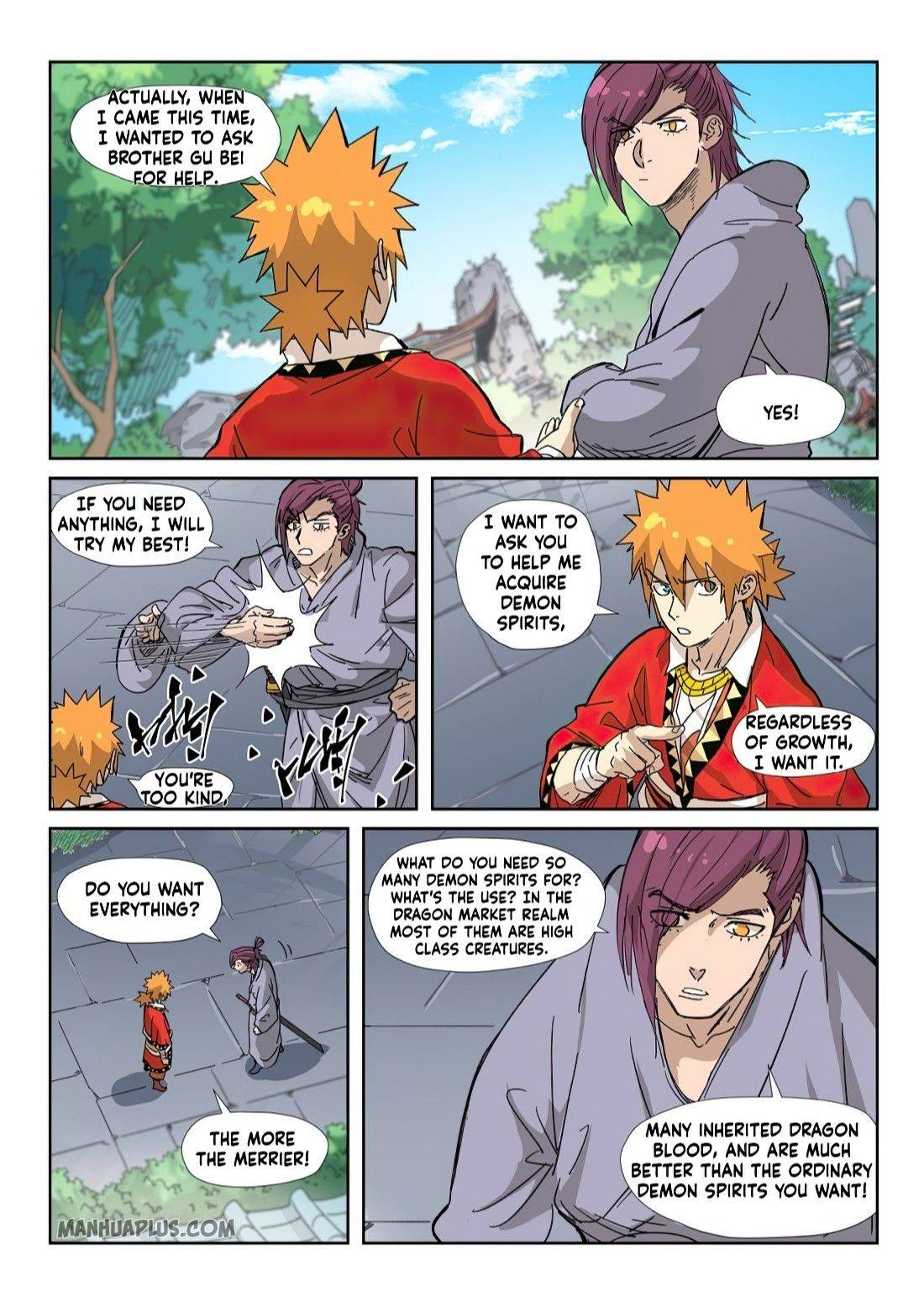 Read Tales of Demons and Gods EN Manga Online