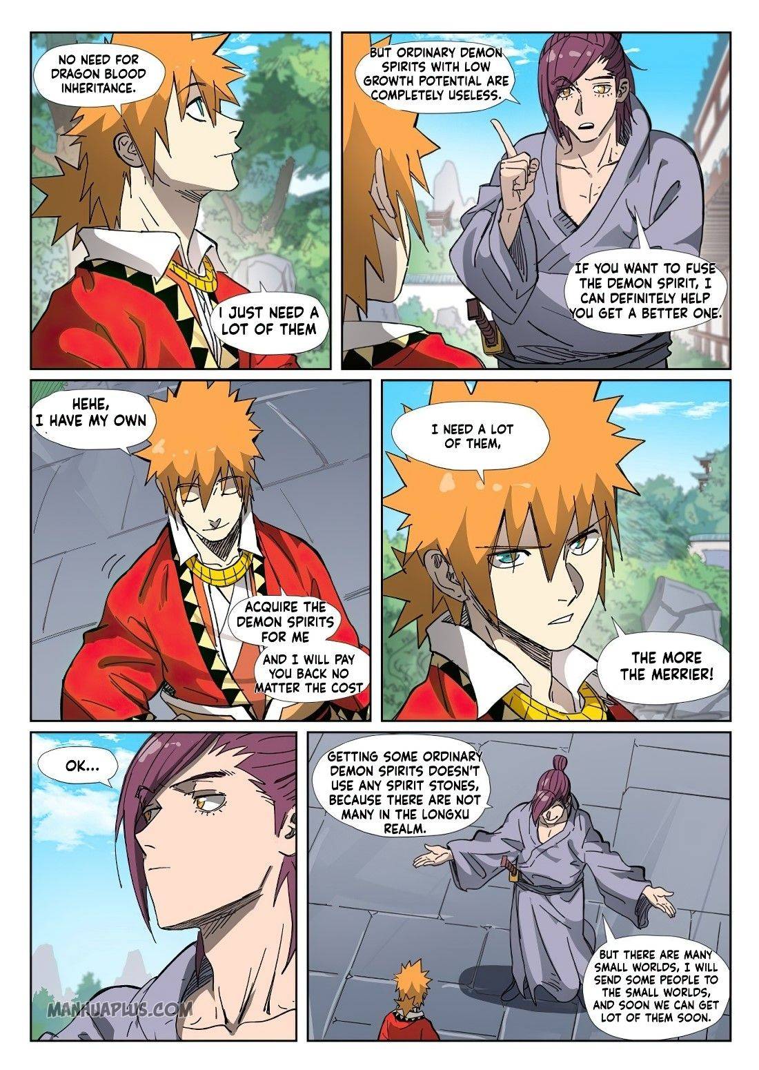 Read Tales of Demons and Gods EN Manga Online