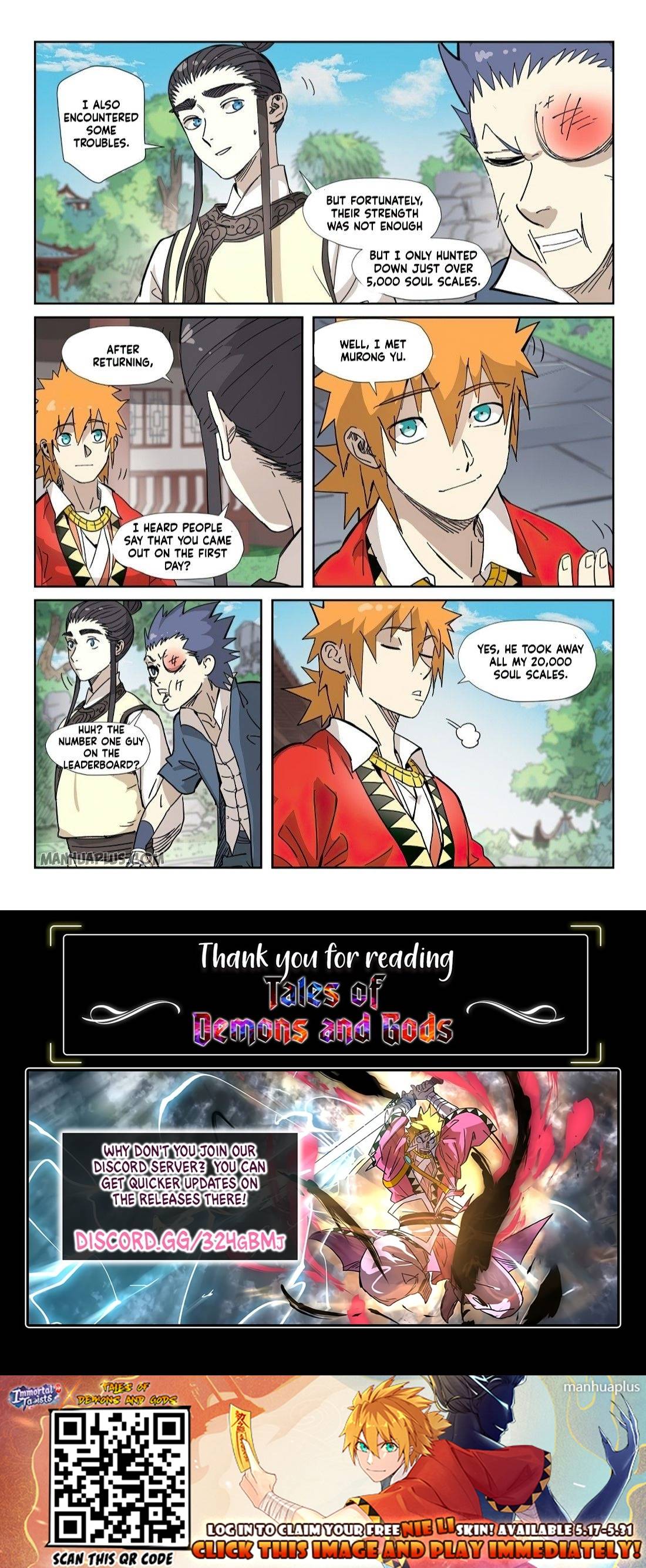 Read Tales of Demons and Gods EN Manga Online