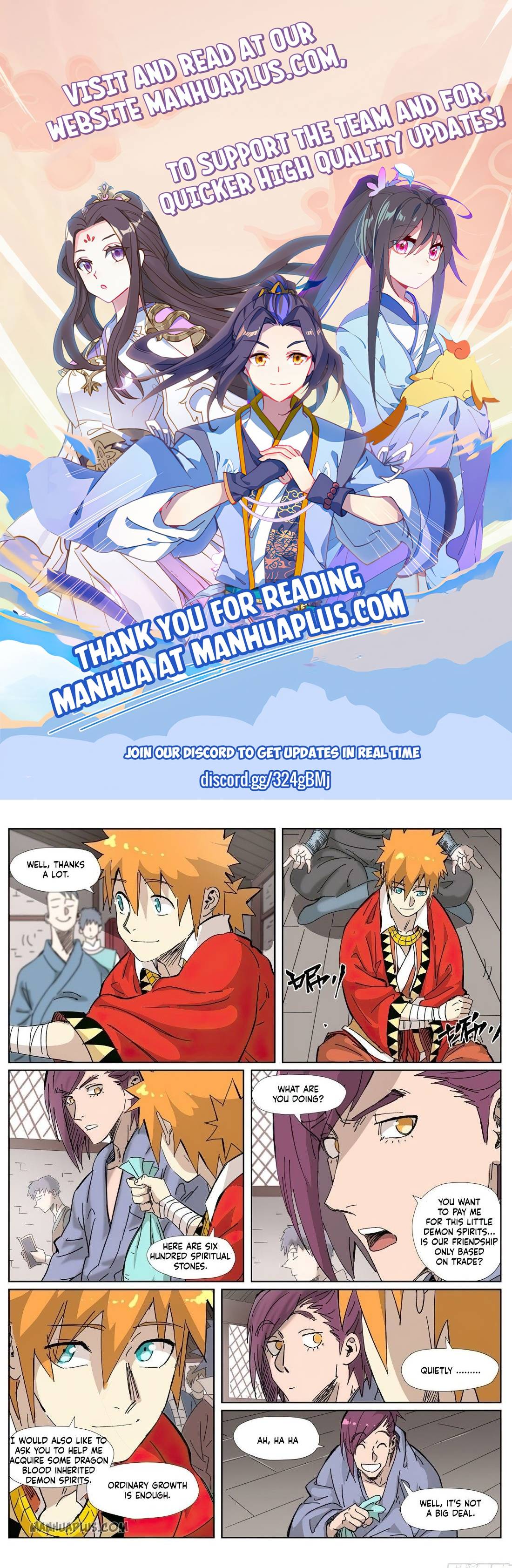 Read Tales of Demons and Gods EN Manga Online