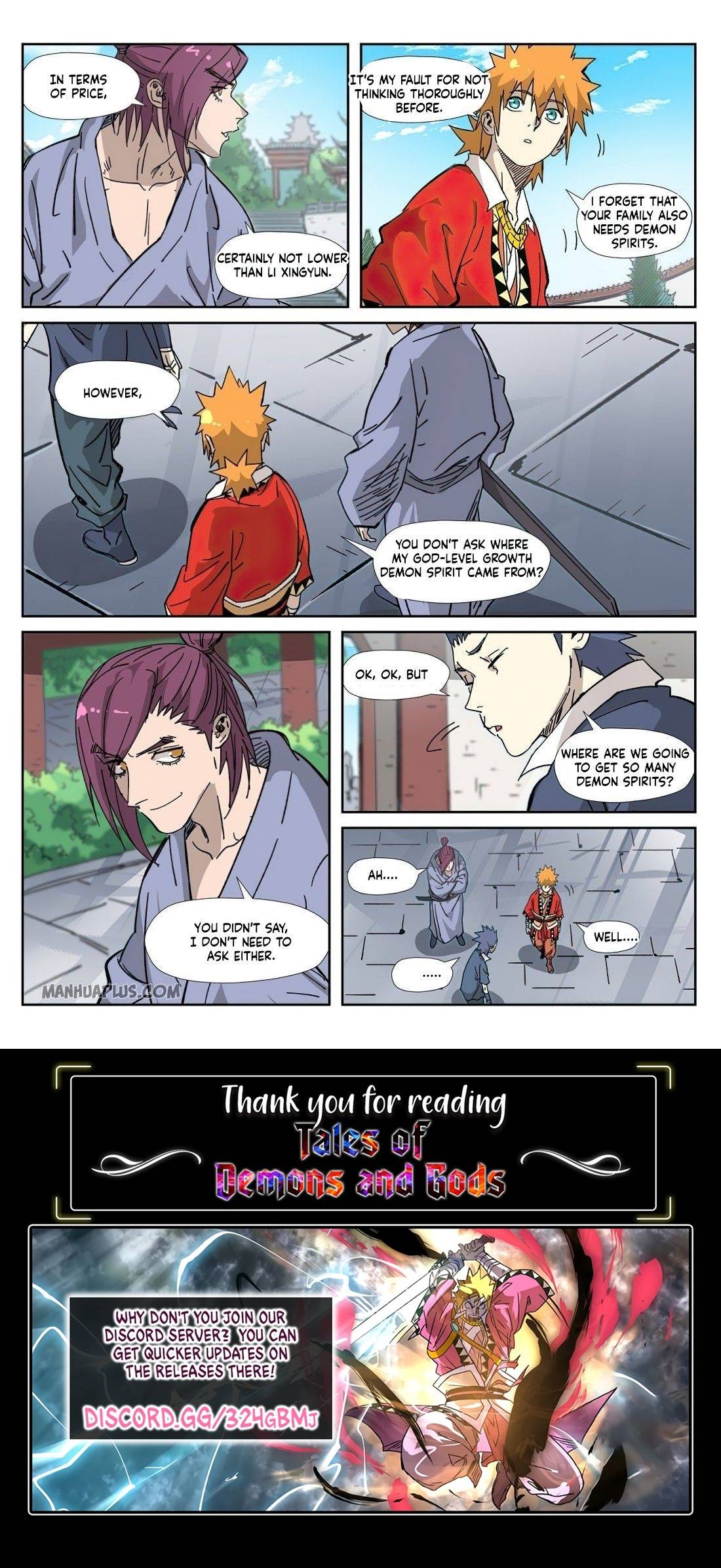 Read Tales of Demons and Gods EN Manga Online
