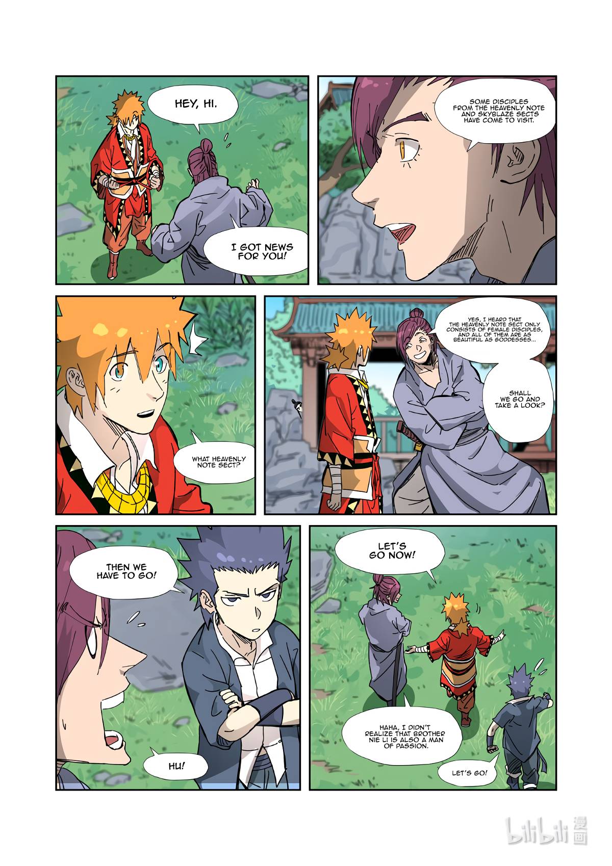 Read Tales of Demons and Gods EN Manga Online