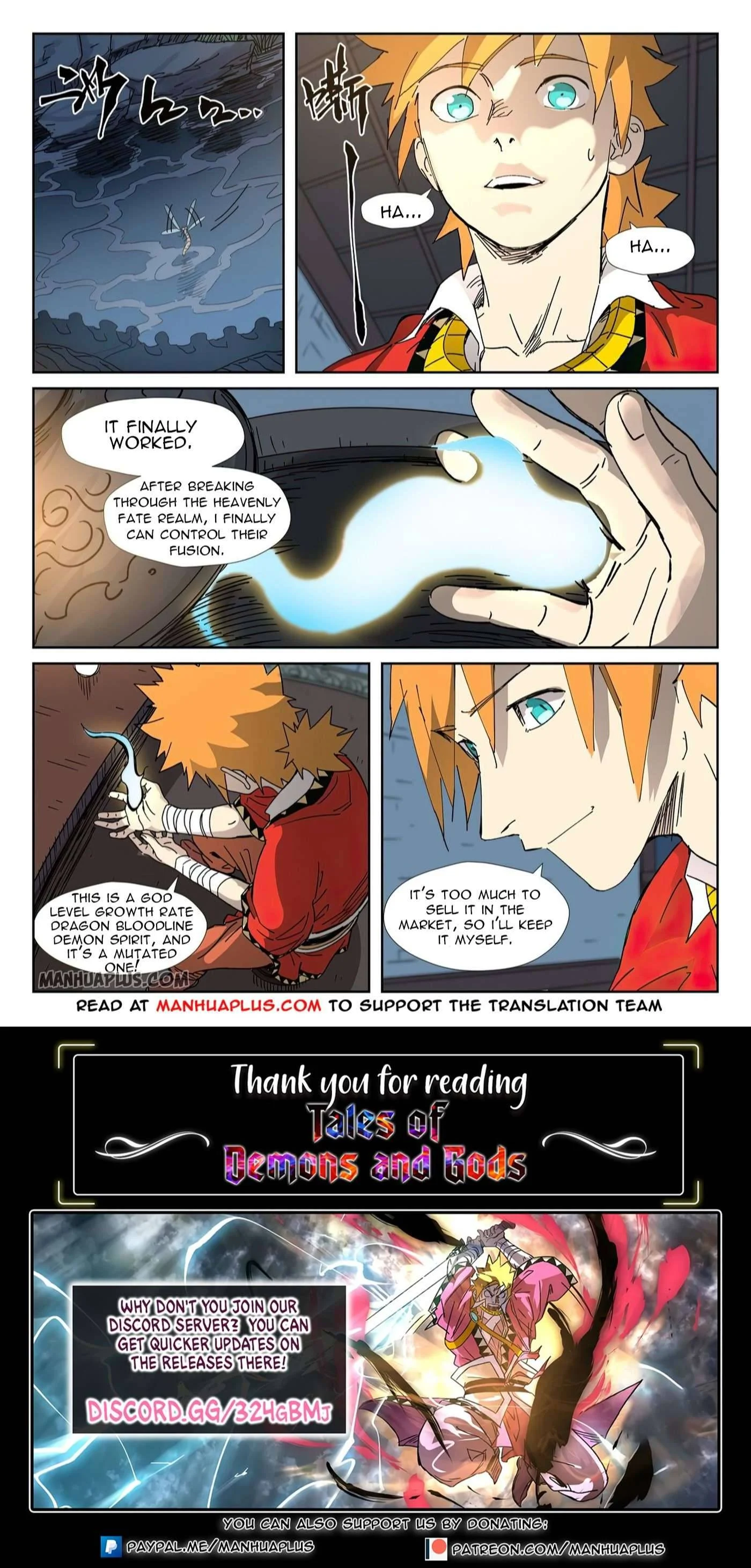 Read Tales of Demons and Gods EN Manga Online