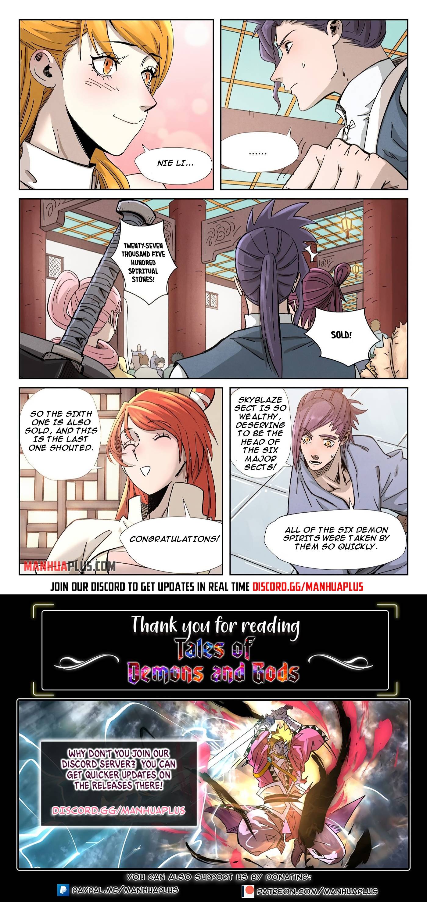 Read Tales of Demons and Gods EN Manga Online
