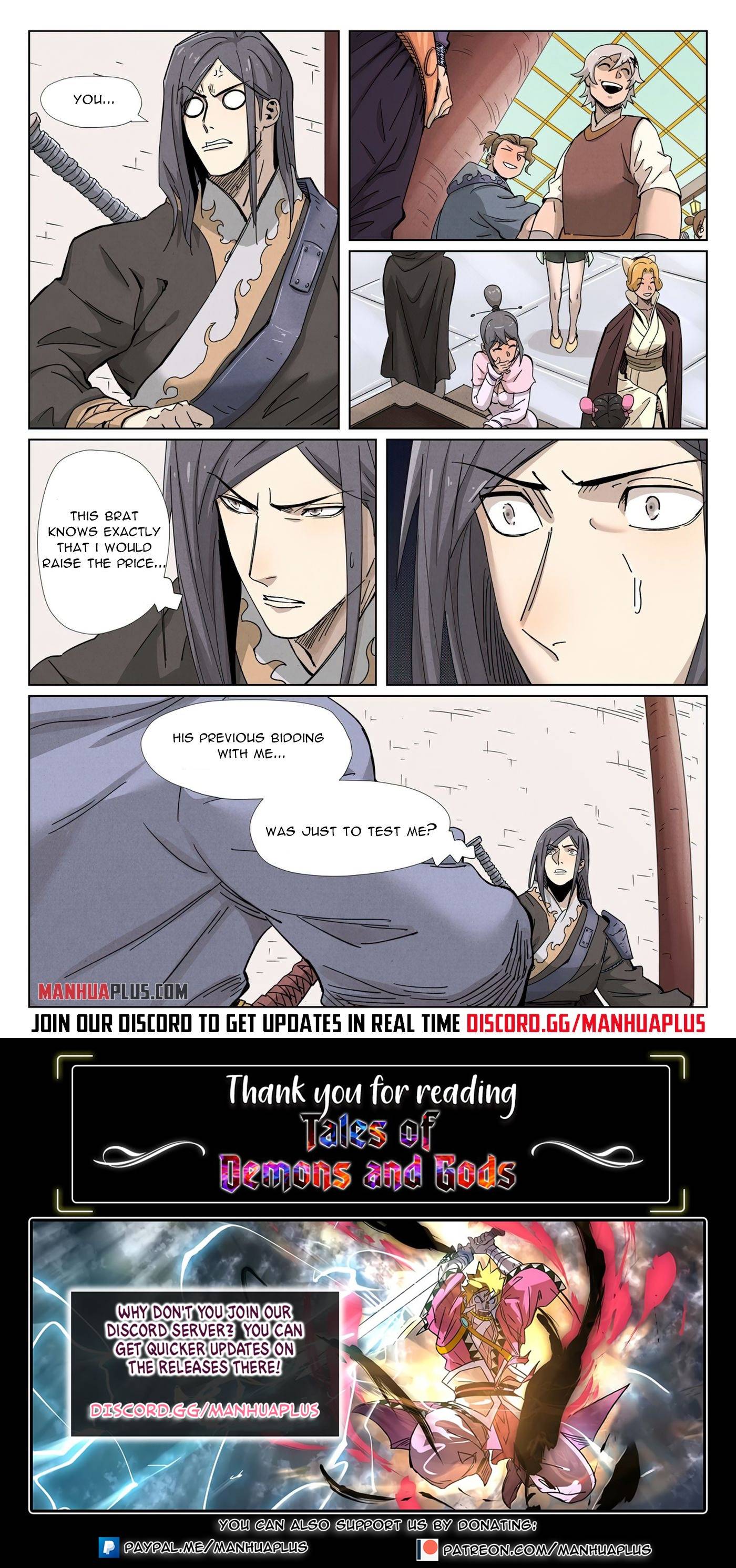 Read Tales of Demons and Gods EN Manga Online