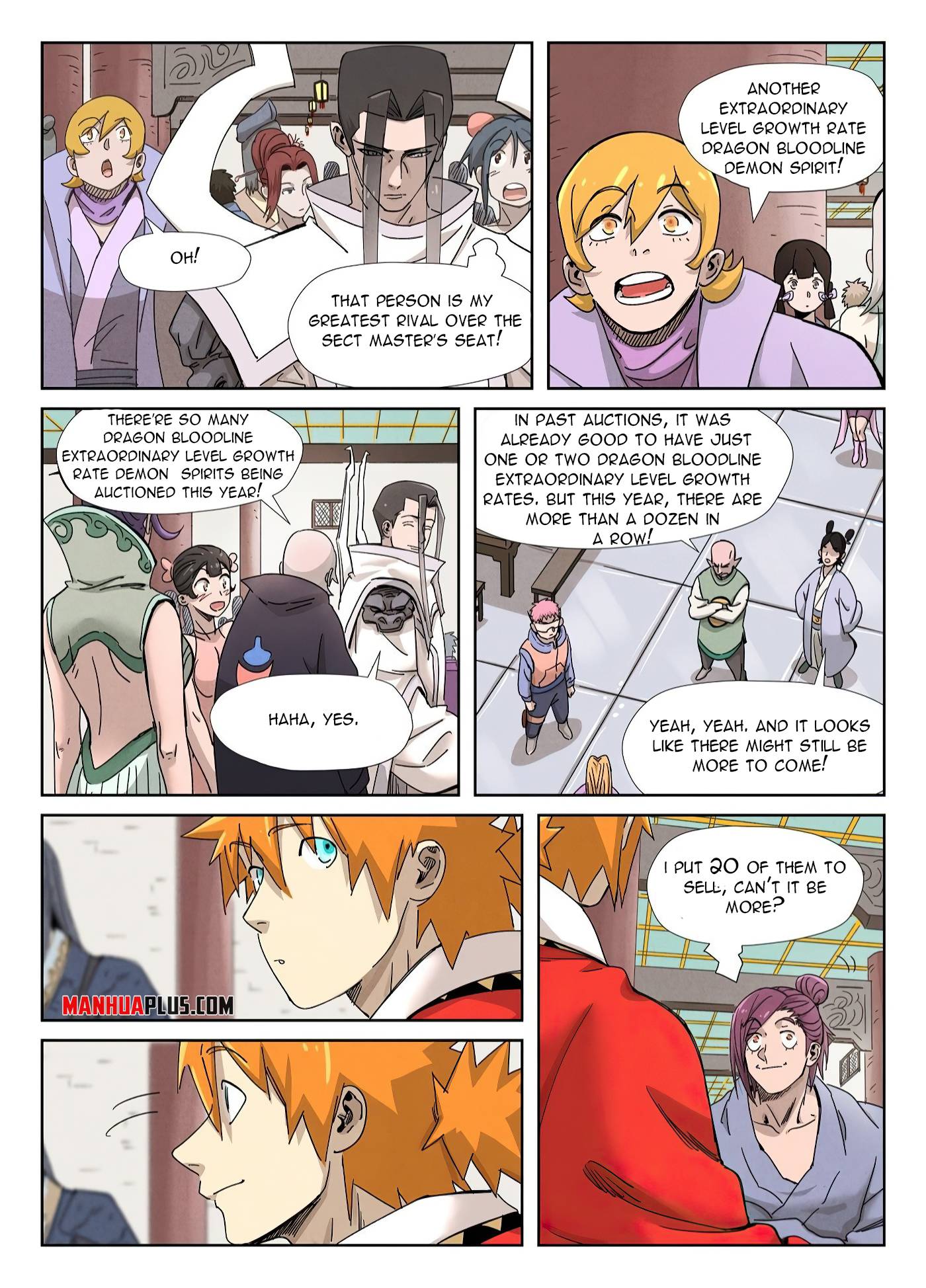 Read Tales of Demons and Gods EN Manga Online