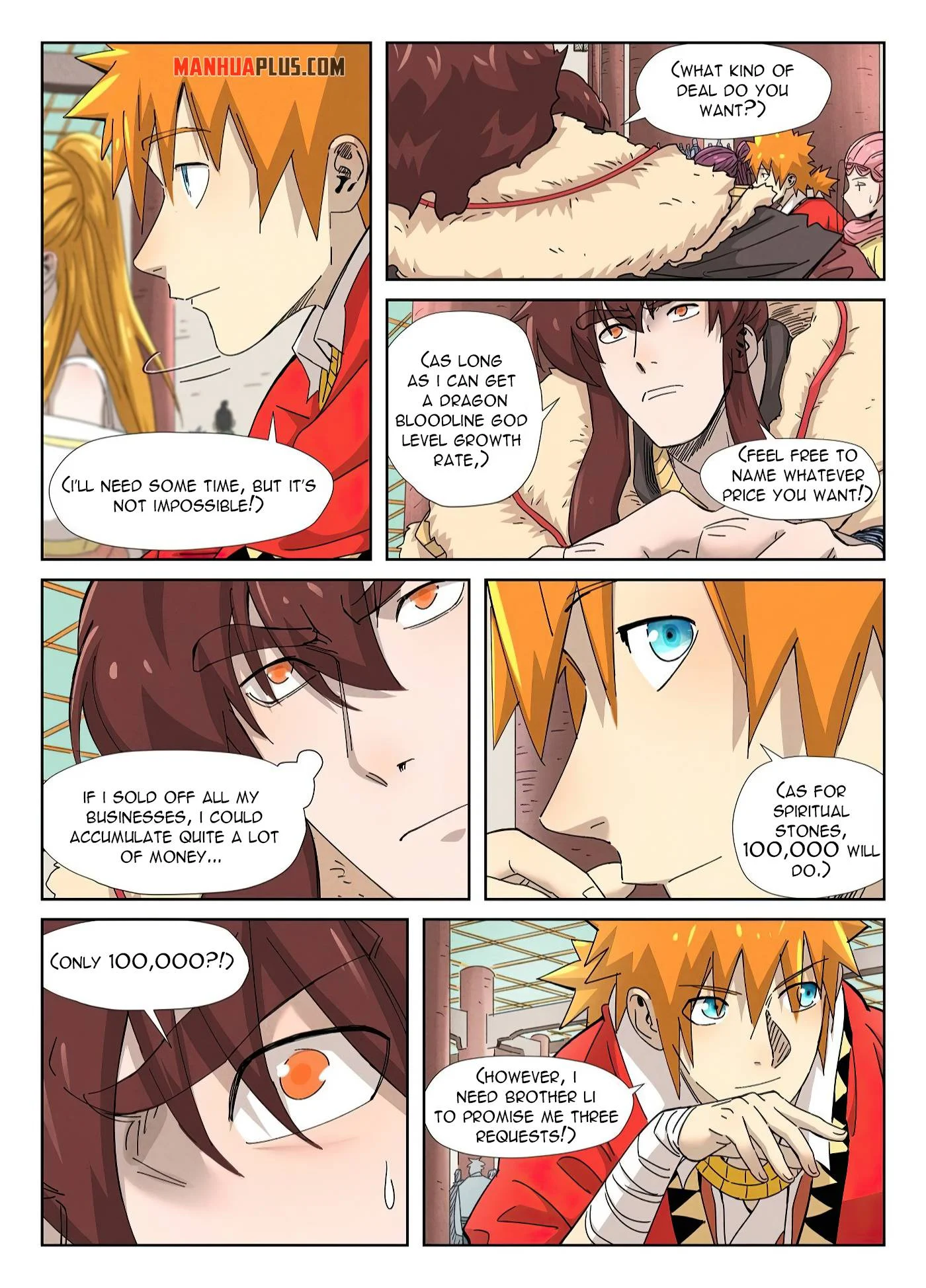 Read Tales of Demons and Gods EN Manga Online