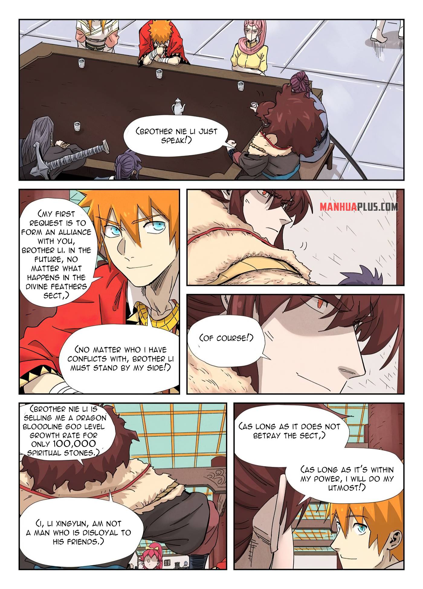 Read Tales of Demons and Gods EN Manga Online