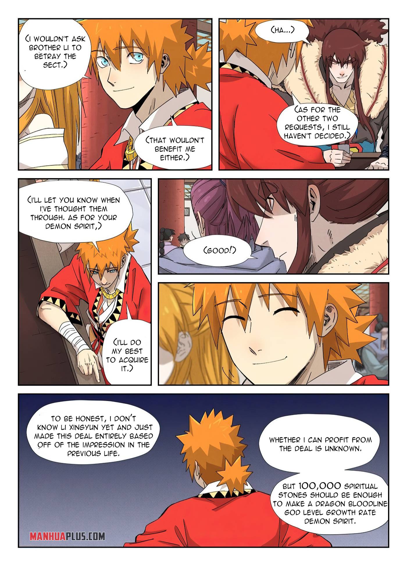 Read Tales of Demons and Gods EN Manga Online