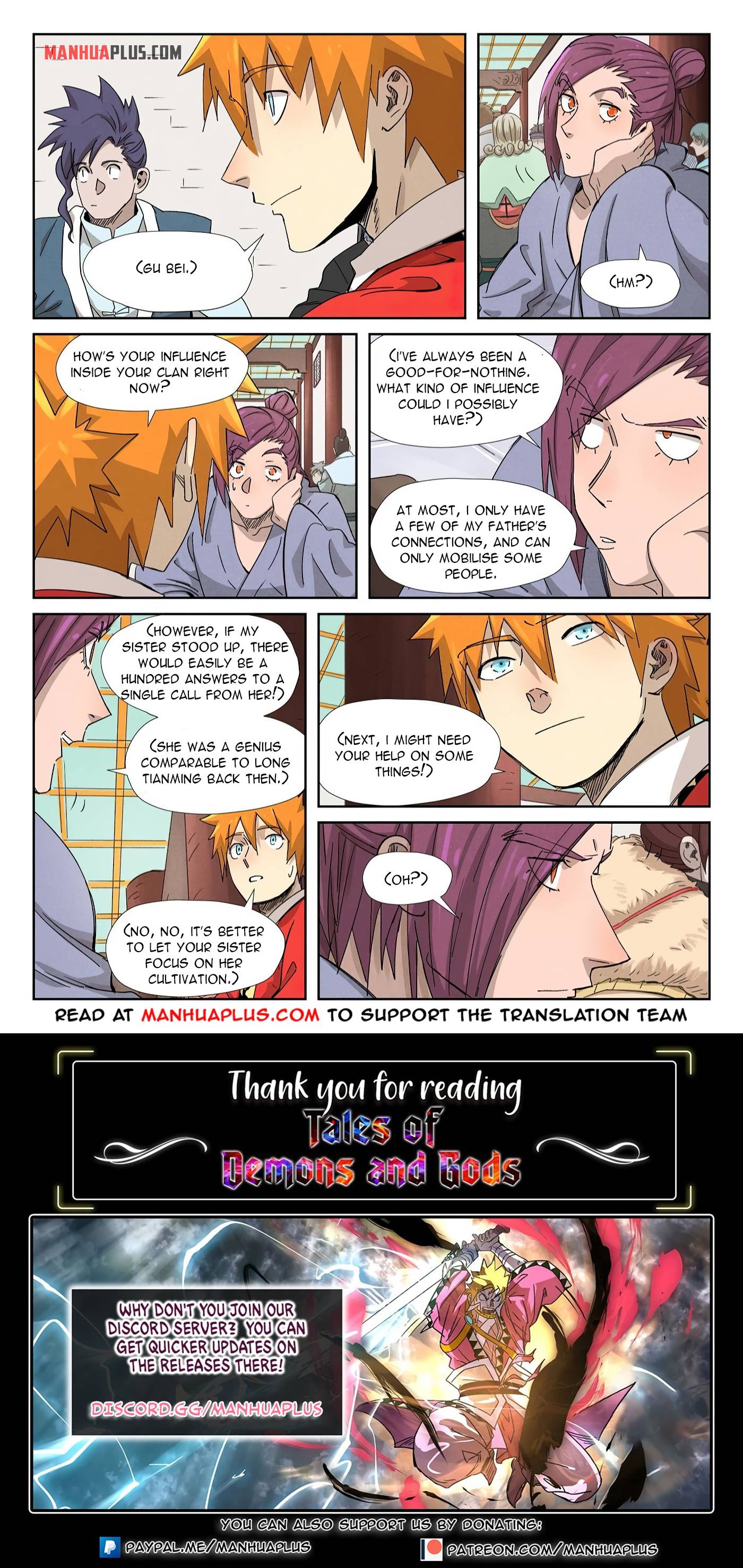 Read Tales of Demons and Gods EN Manga Online