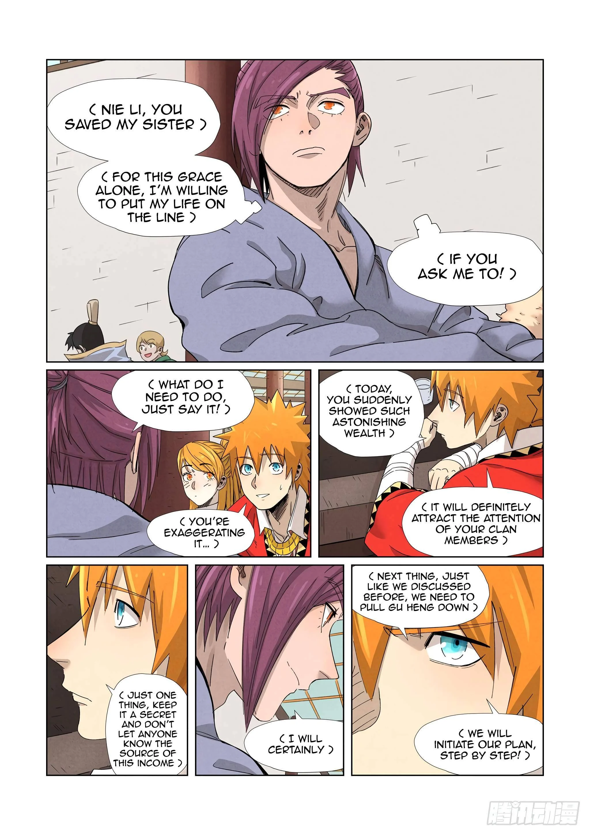Read Tales of Demons and Gods EN Manga Online