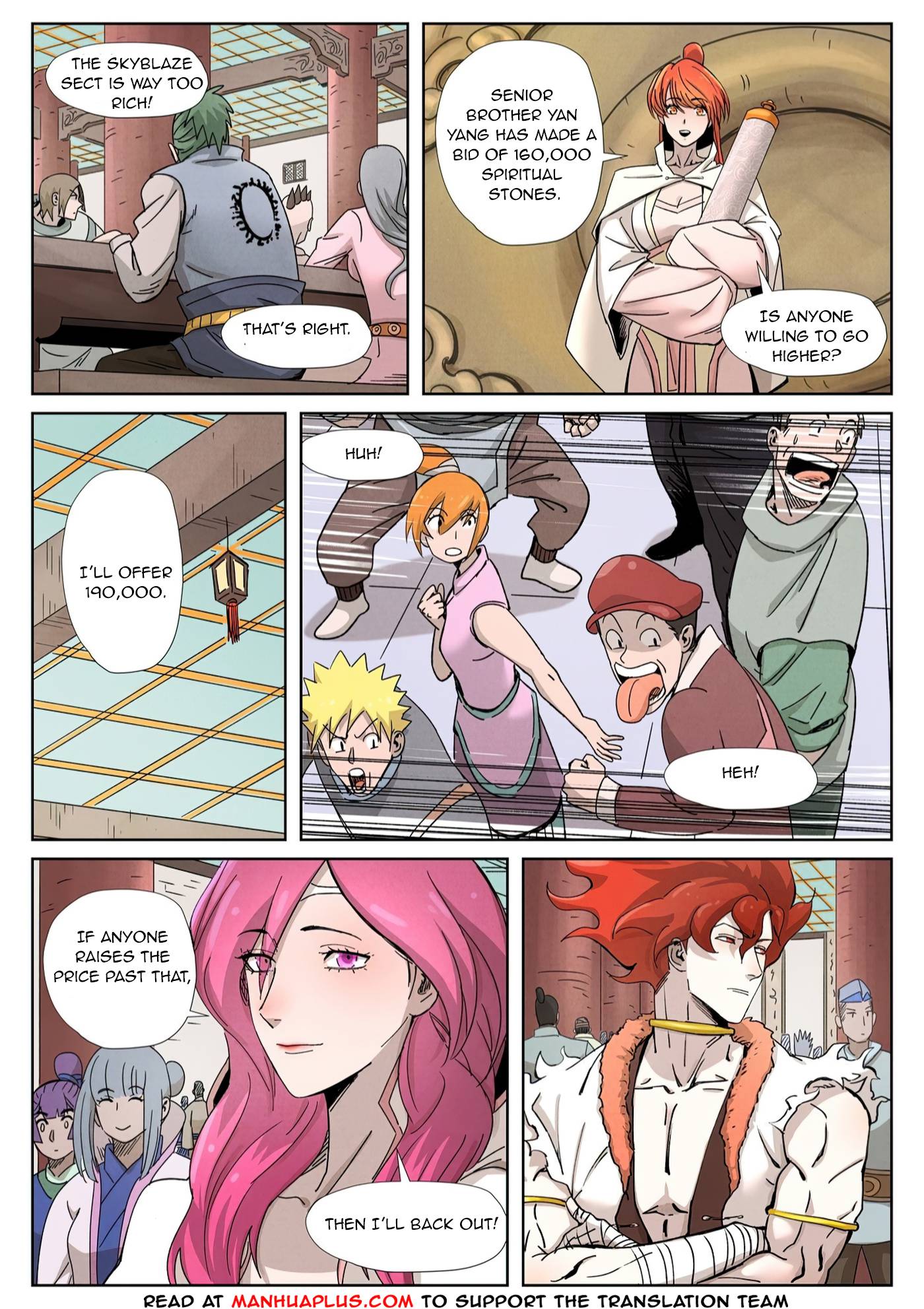 Read Tales of Demons and Gods EN Manga Online