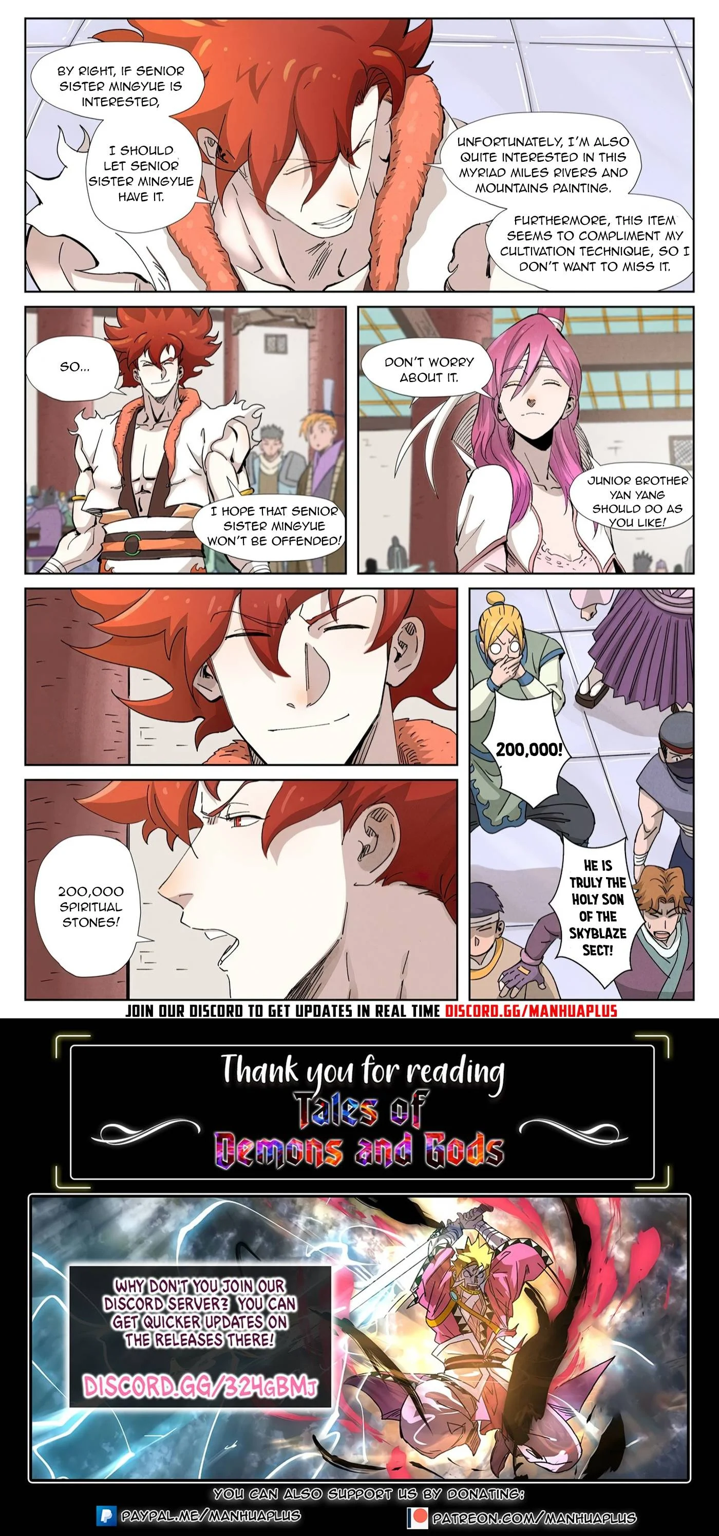 Read Tales of Demons and Gods EN Manga Online