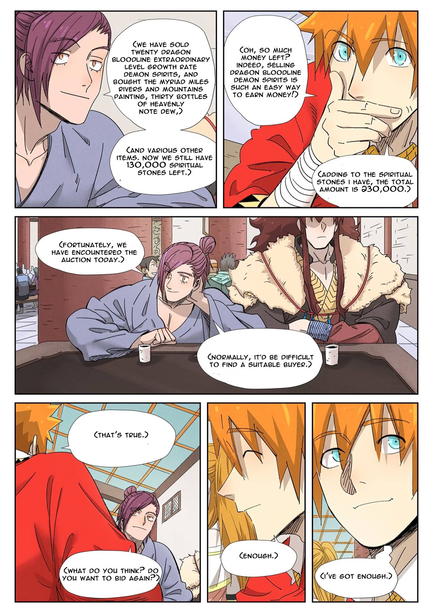 Read Tales of Demons and Gods EN Manga Online