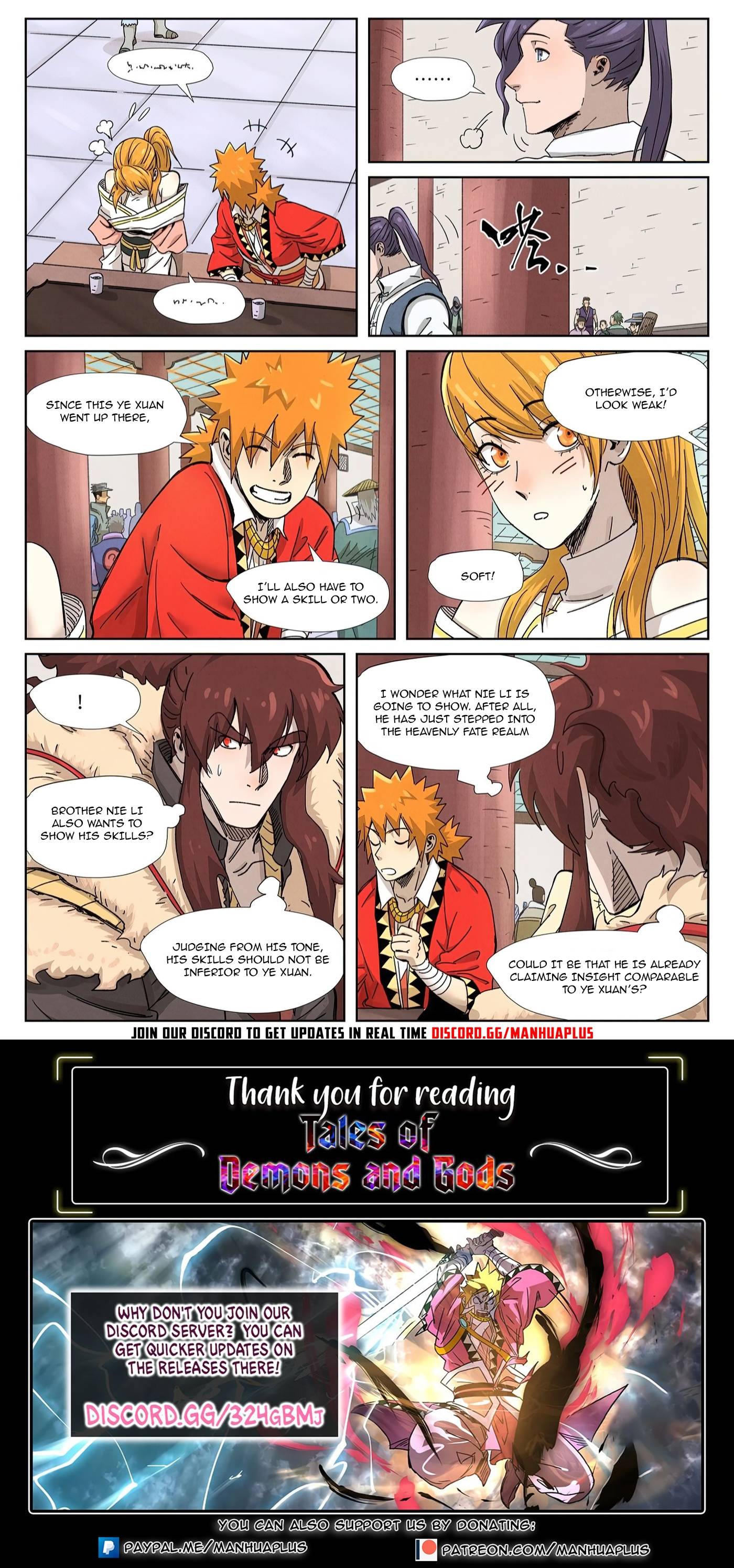 Read Tales of Demons and Gods EN Manga Online