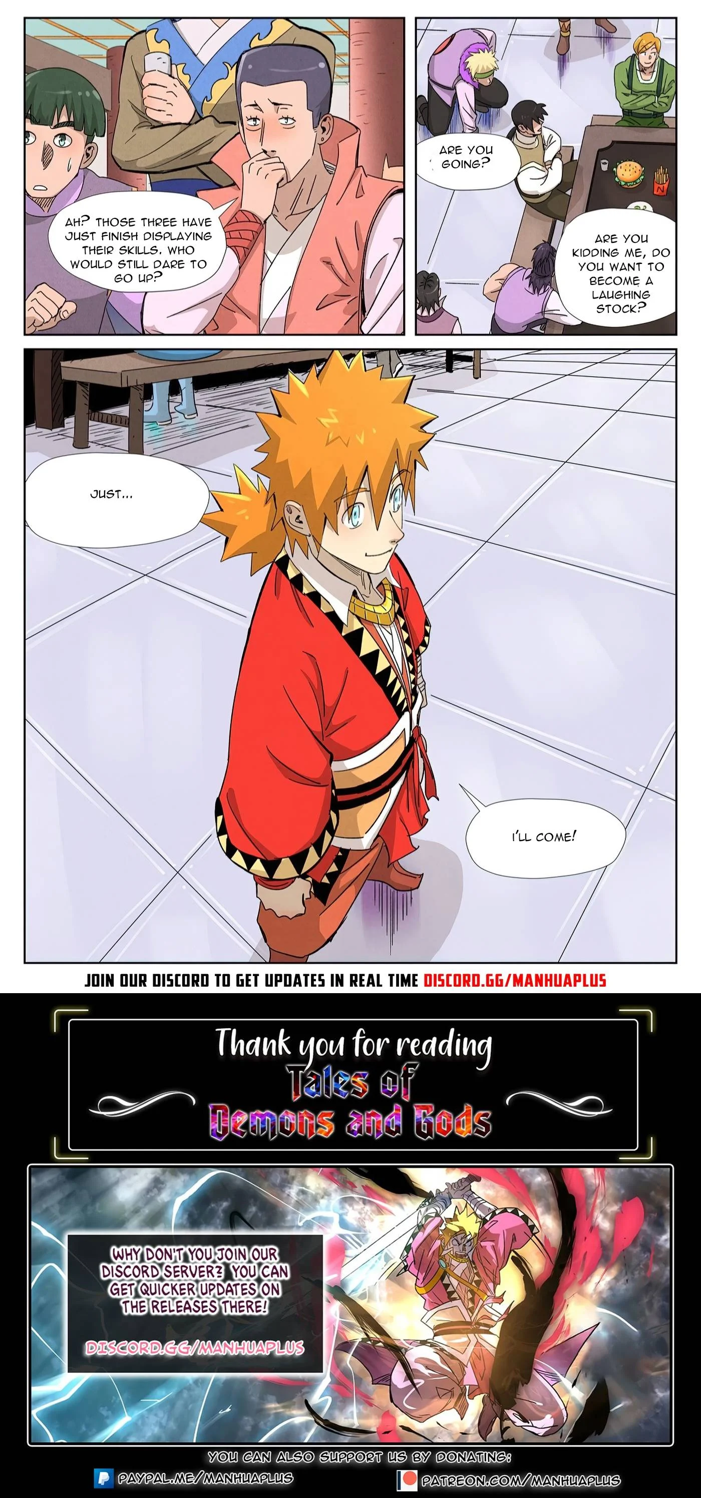 Read Tales of Demons and Gods EN Manga Online