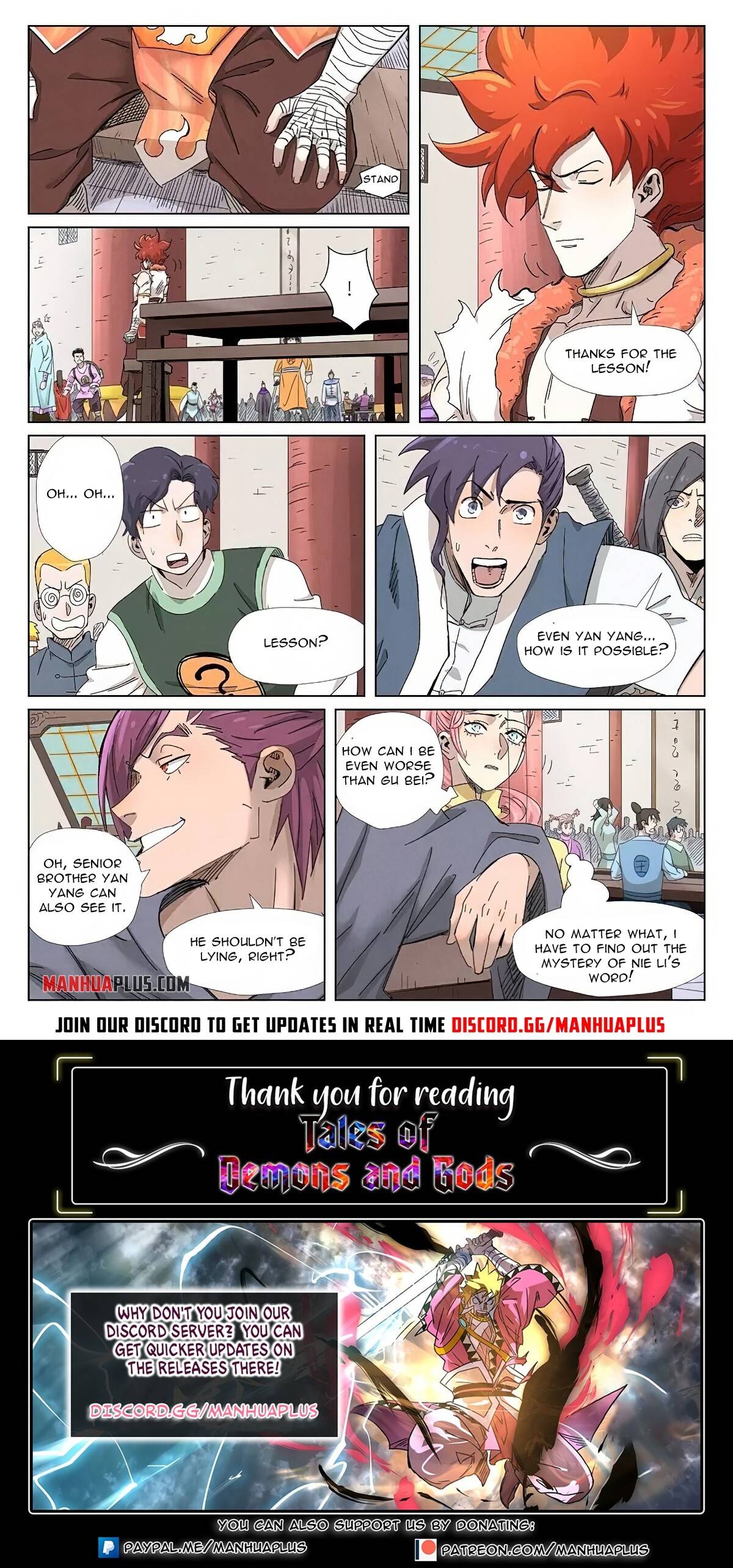 Read Tales of Demons and Gods EN Manga Online
