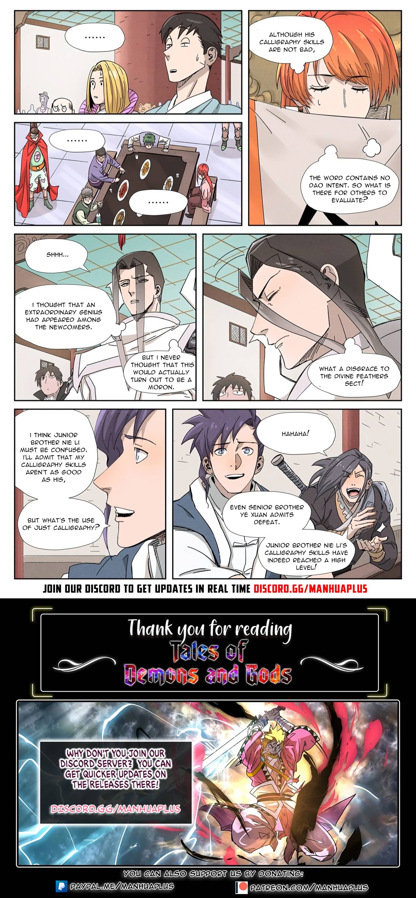 Read Tales of Demons and Gods EN Manga Online