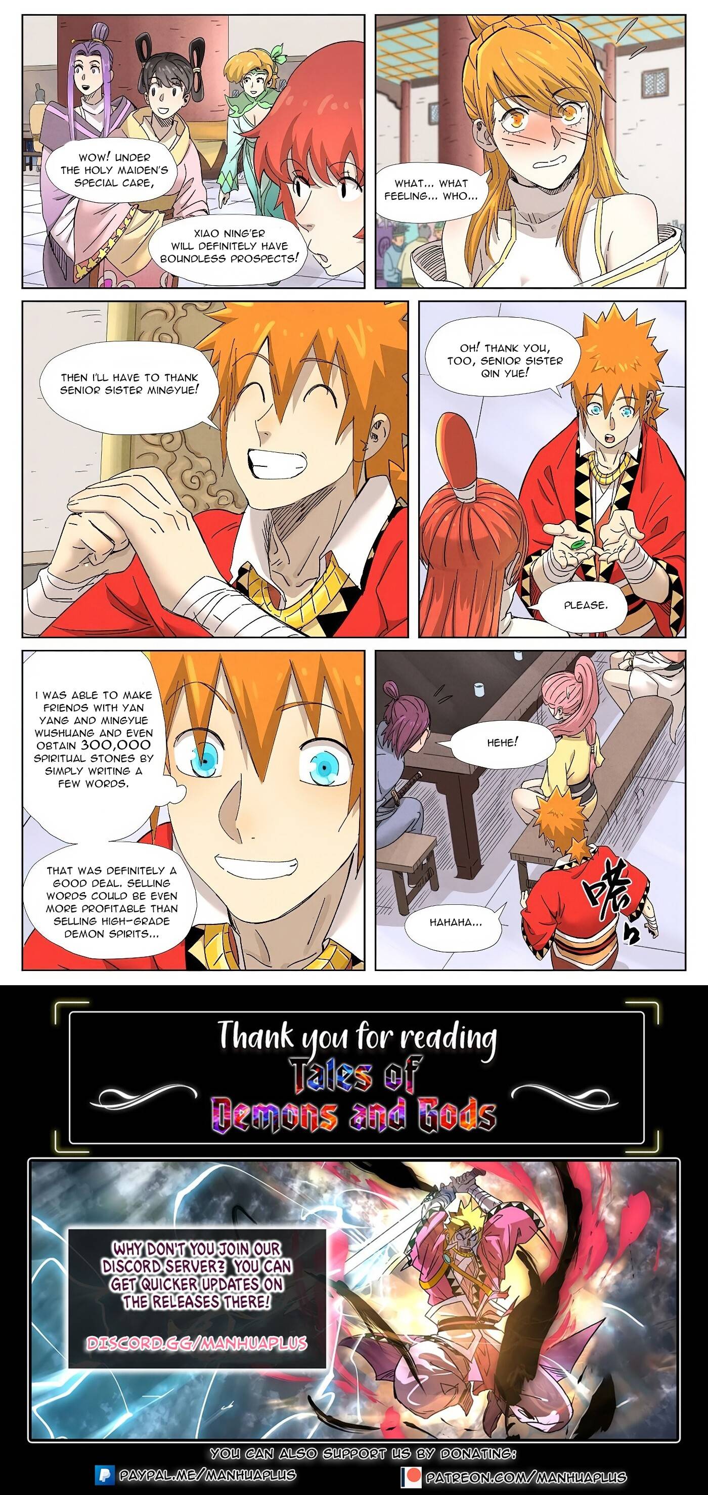 Read Tales of Demons and Gods EN Manga Online