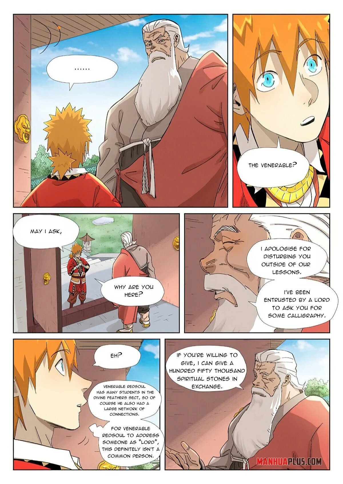 Read Tales of Demons and Gods EN Manga Online