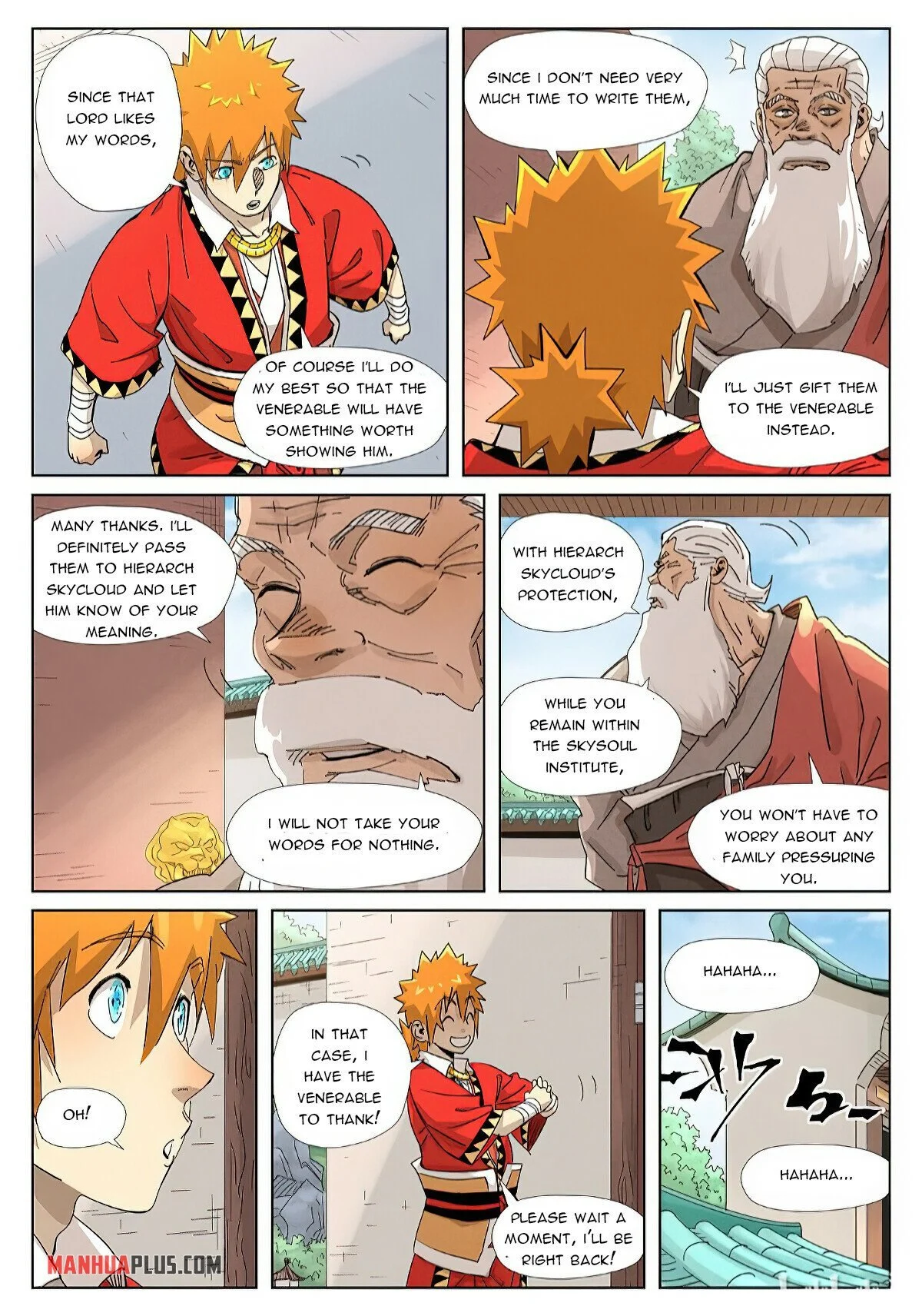 Read Tales of Demons and Gods EN Manga Online