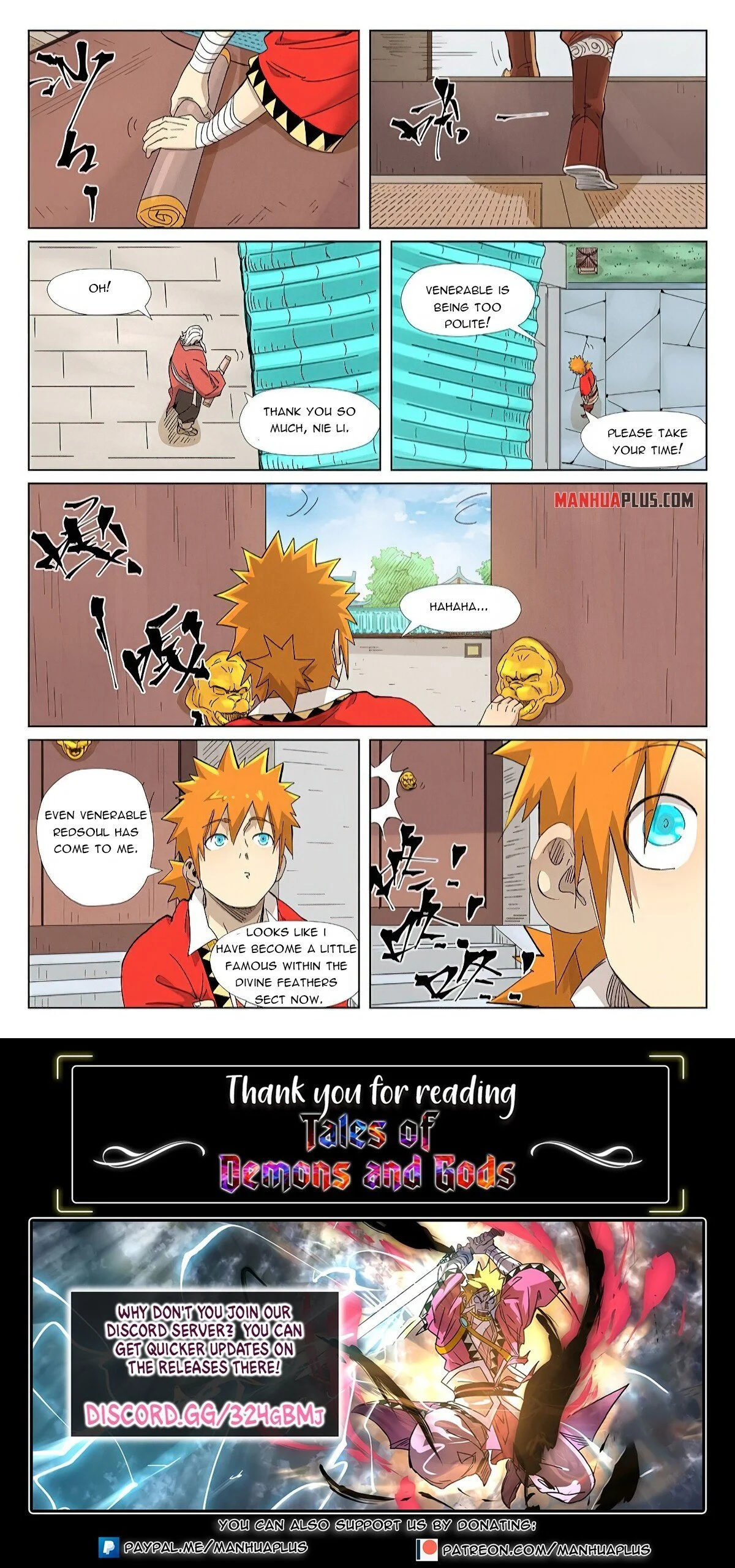Read Tales of Demons and Gods EN Manga Online