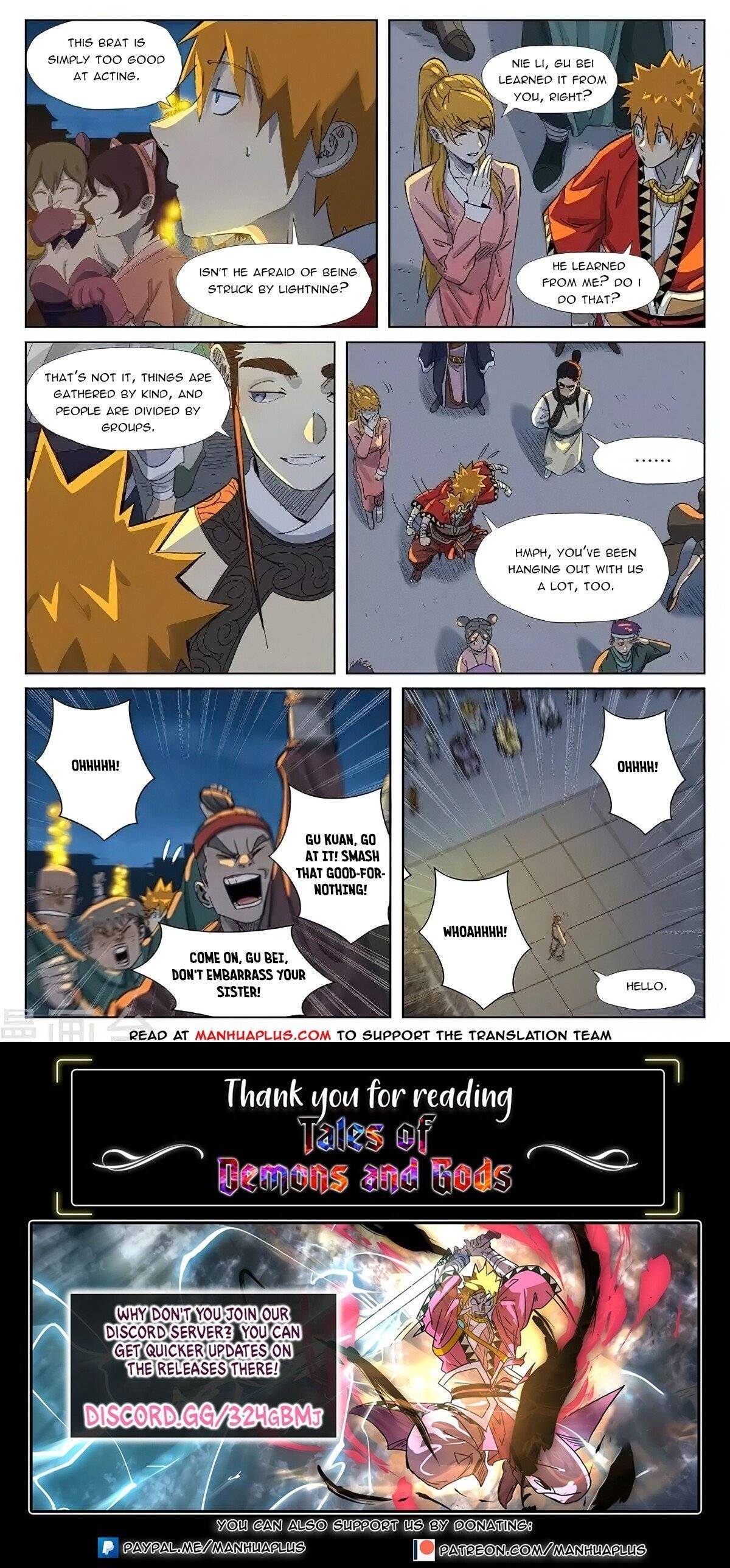 Read Tales of Demons and Gods EN Manga Online