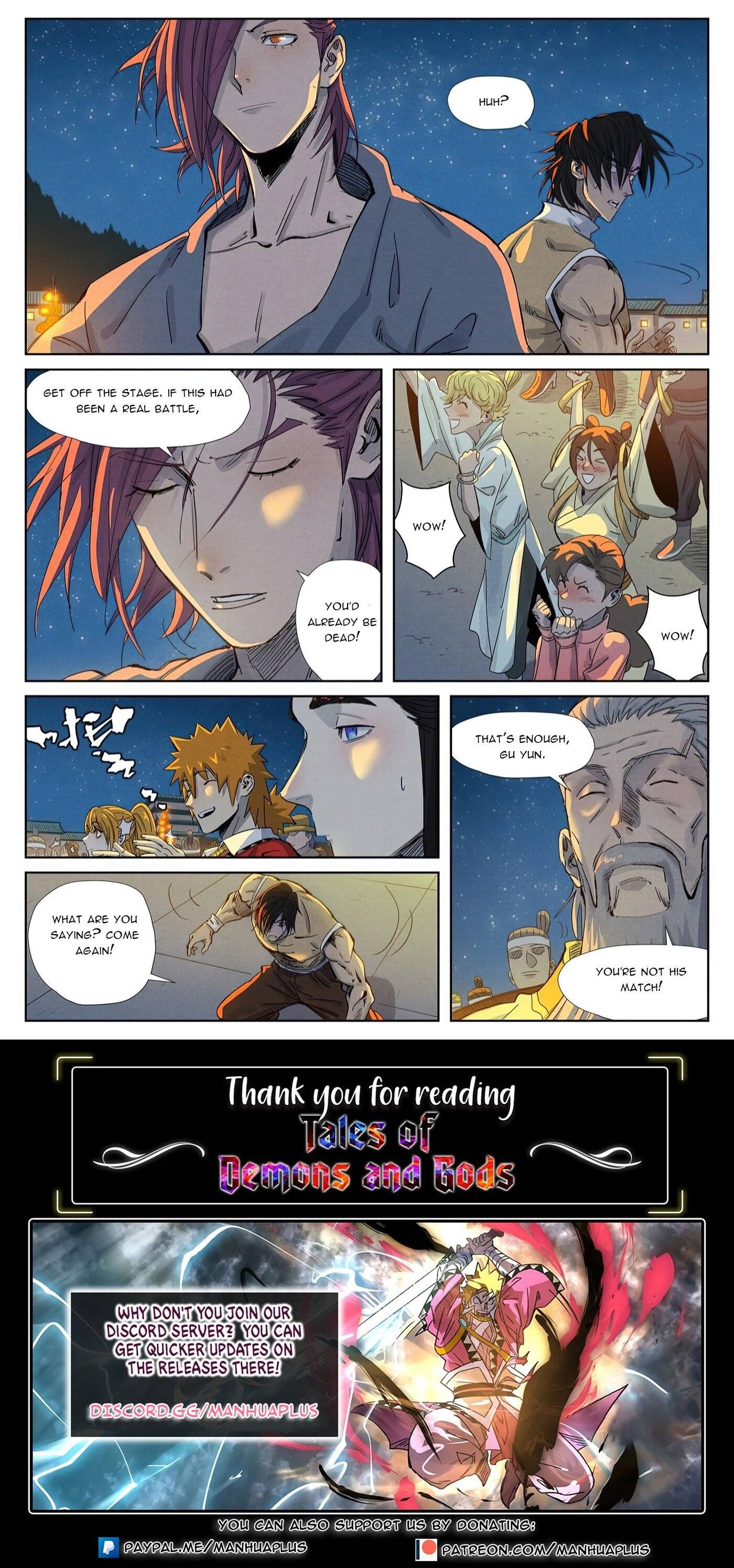 Read Tales of Demons and Gods EN Manga Online