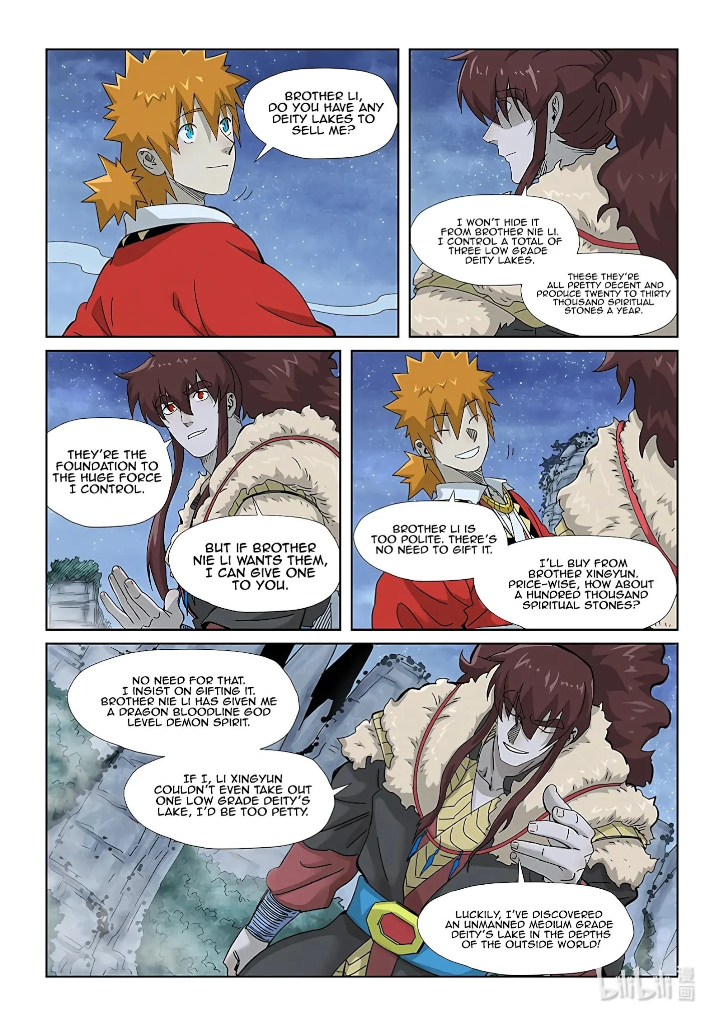 Read Tales of Demons and Gods EN Manga Online