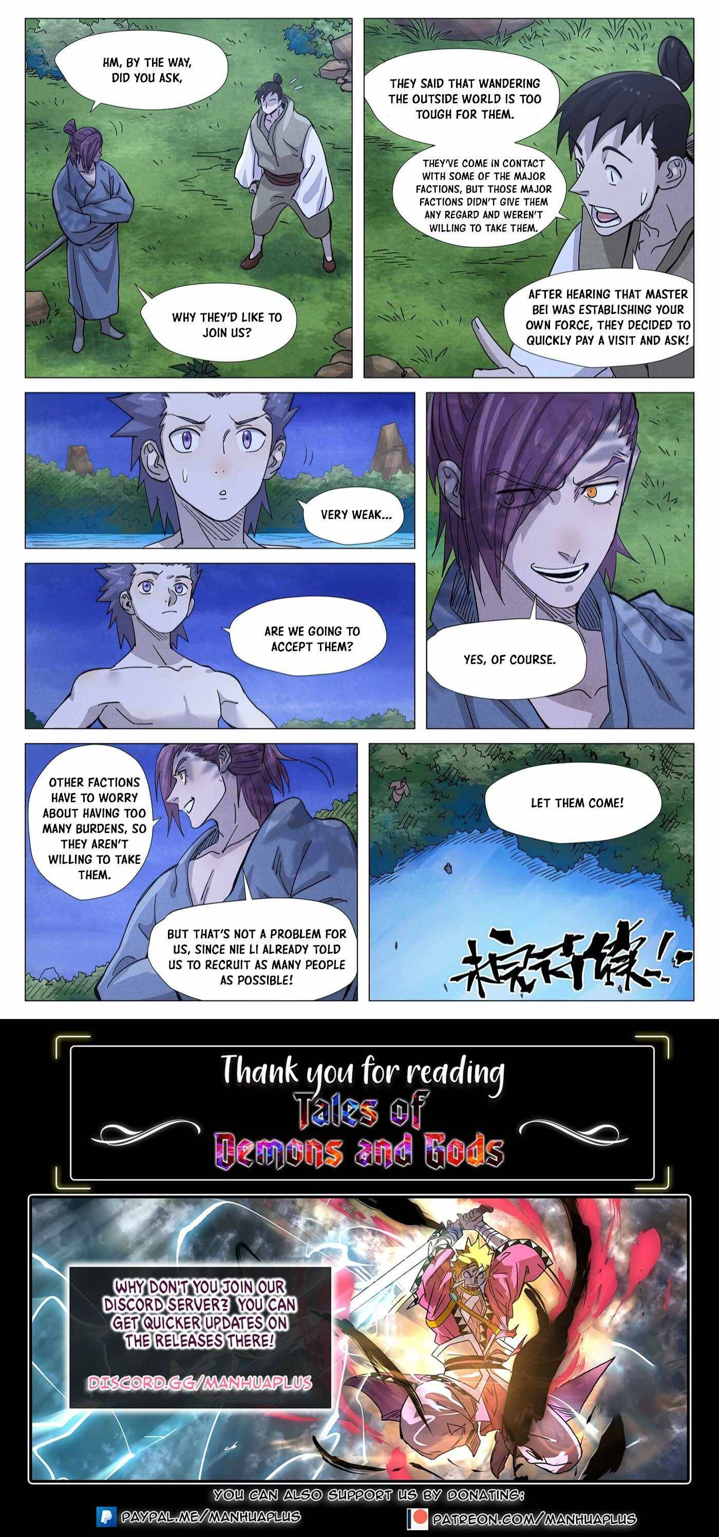 Read Tales of Demons and Gods EN Manga Online