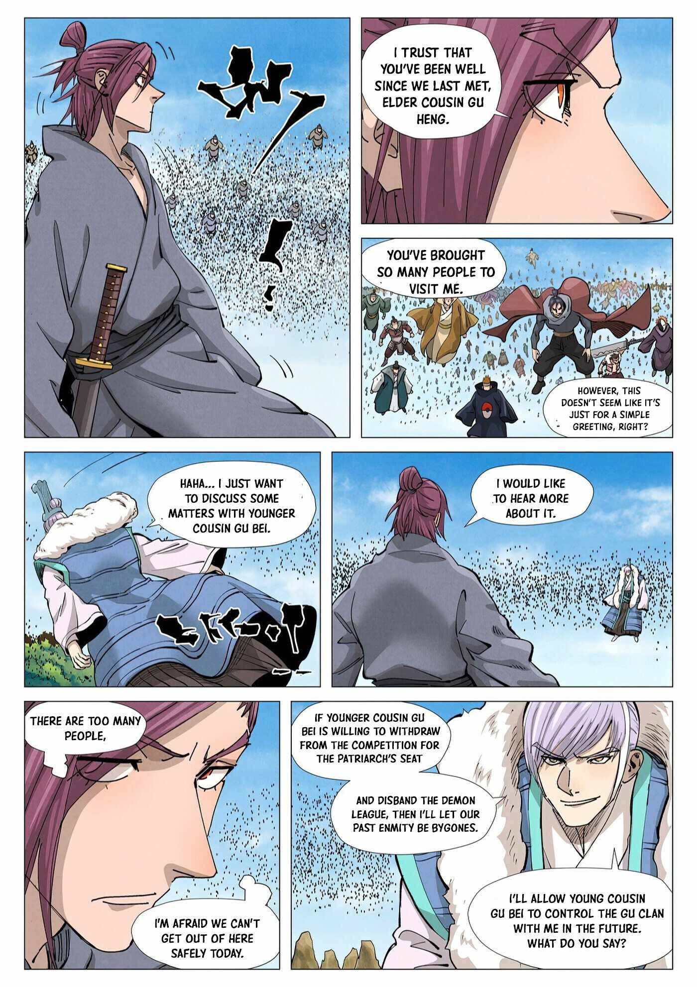 Read Tales of Demons and Gods EN Manga Online